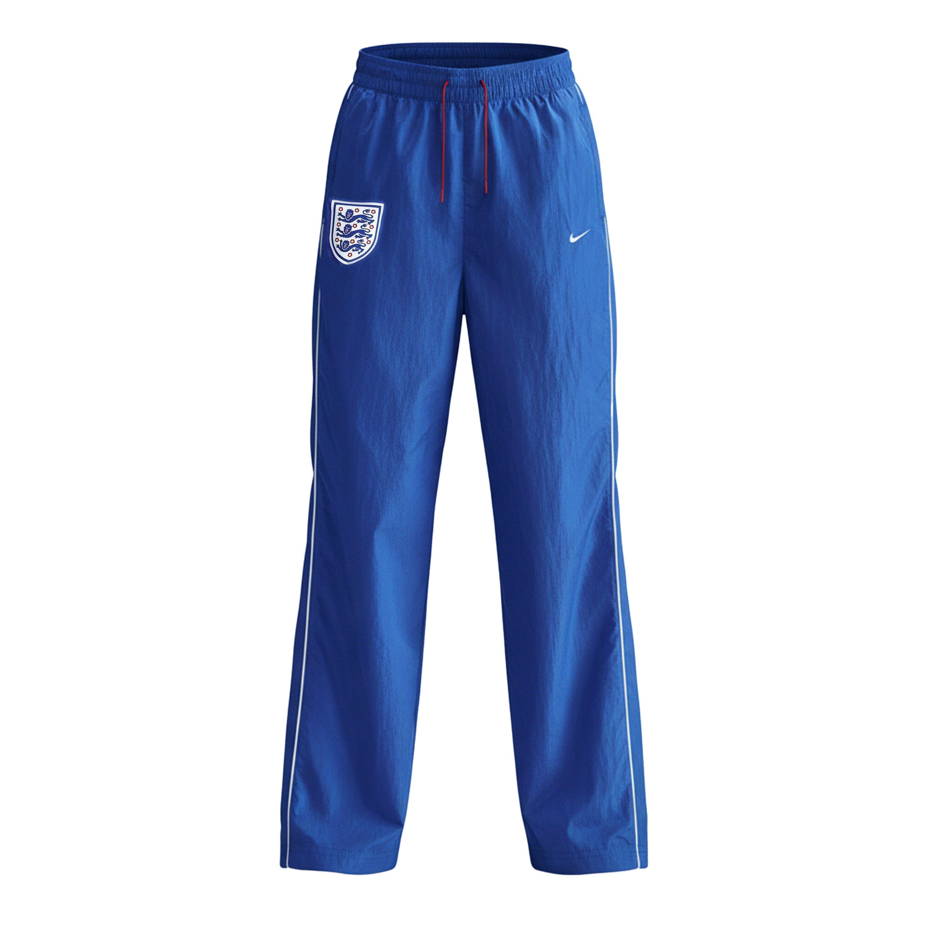 Blue/White - Nike - England Woven Tracksuit Bottoms Womens - 1