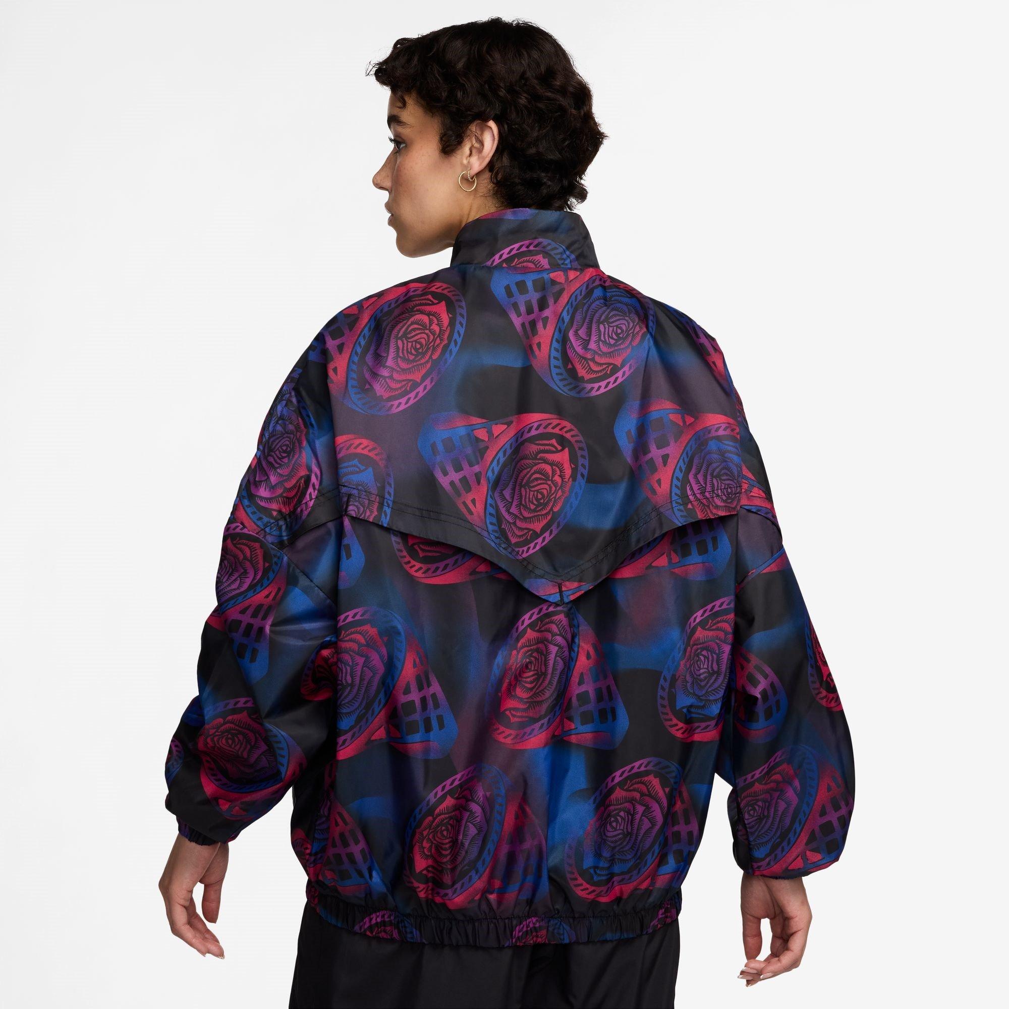 Black/Purple - Nike - England Essential Windrunner 2025 Womens - 2