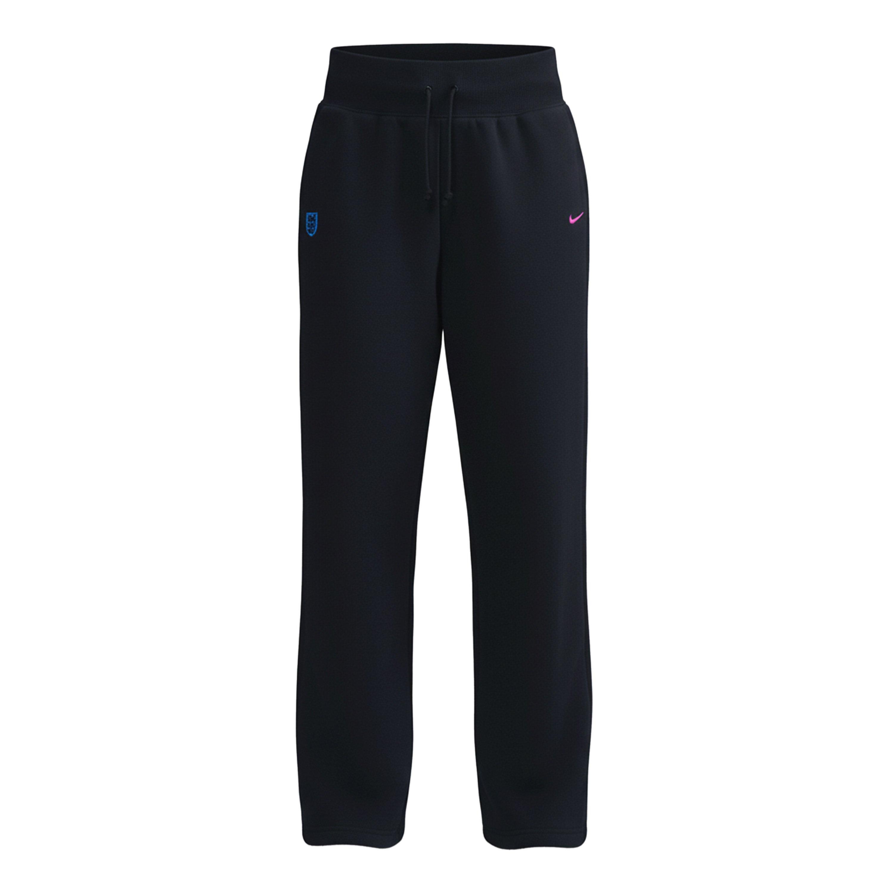 Black/Purple - Nike - England Phoenix Fleece Jogging Bottoms Womens - 1