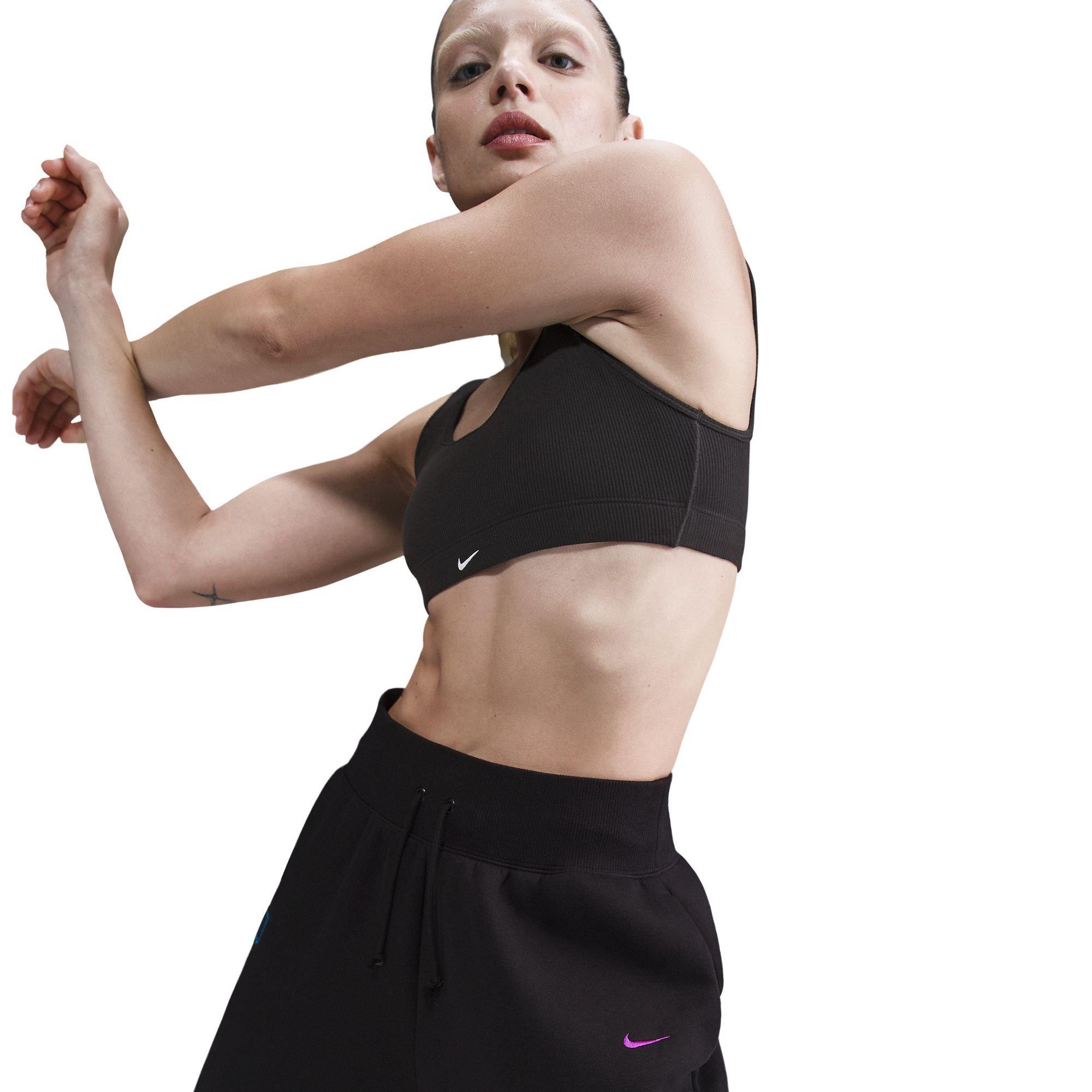 Black/Purple - Nike - England Phoenix Fleece Jogging Bottoms Womens - 5