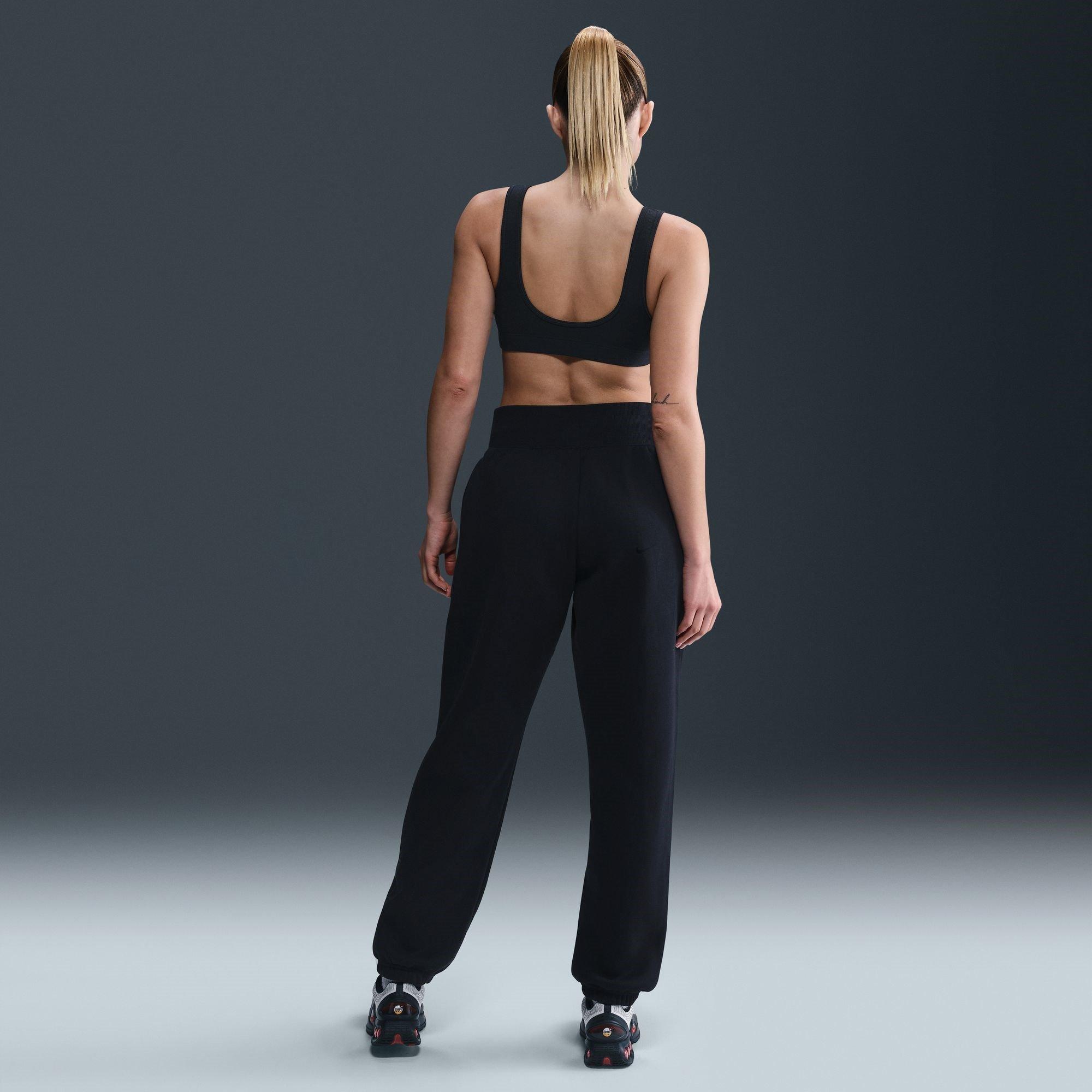 Black/Purple - Nike - England Phoenix Fleece Jogging Bottoms Womens - 8