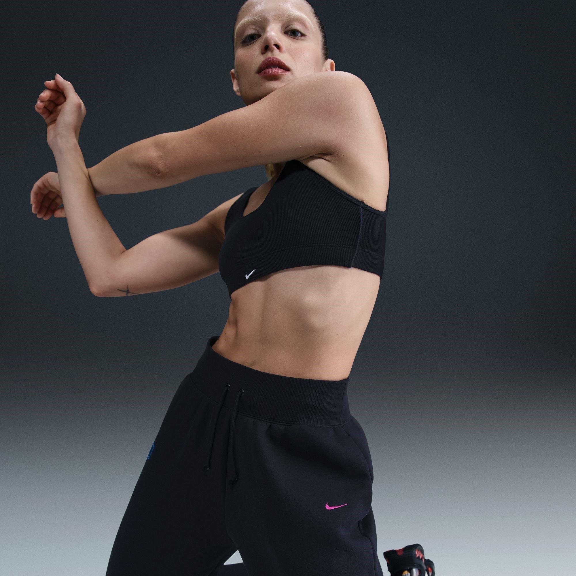 Black/Purple - Nike - England Phoenix Fleece Jogging Bottoms Womens - 10