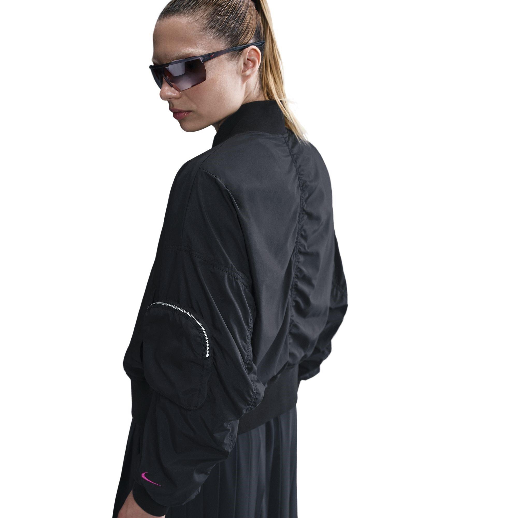 Black/Purple - Nike - England Bomber Jacket Womens - 2