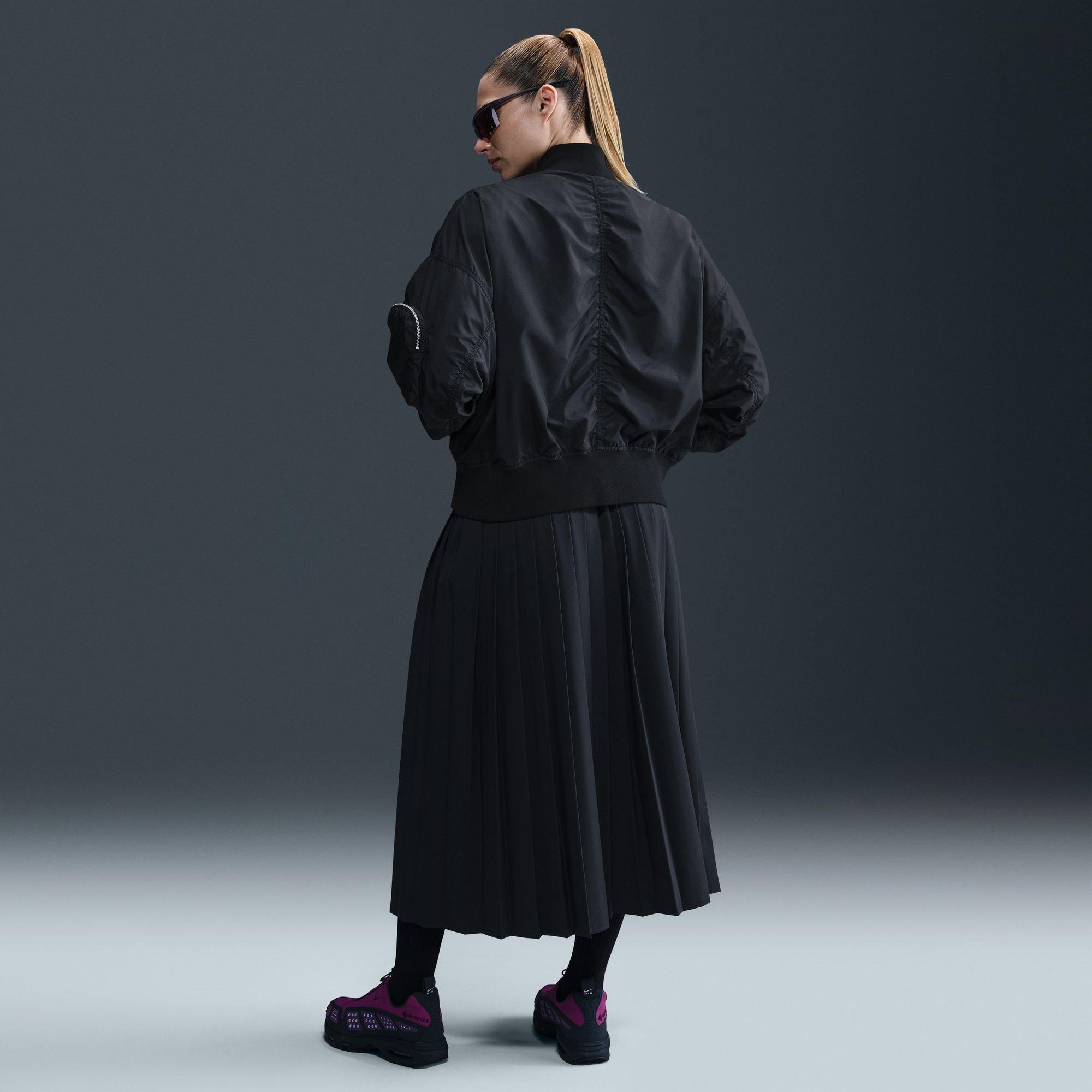 Black/Purple - Nike - England Bomber Jacket Womens - 8