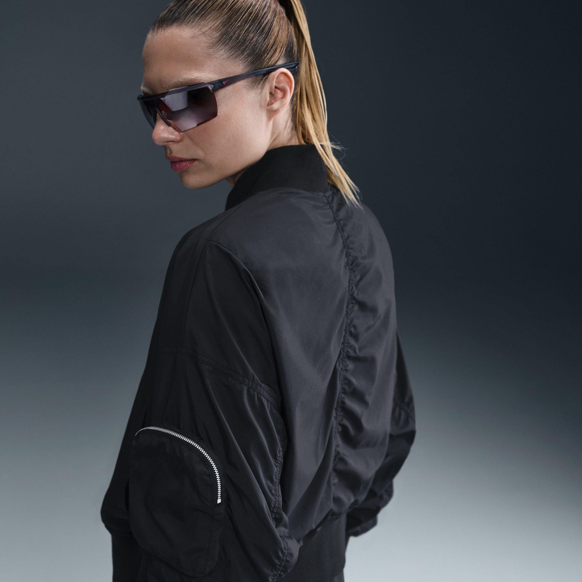 Black/Purple - Nike - England Bomber Jacket Womens - 9