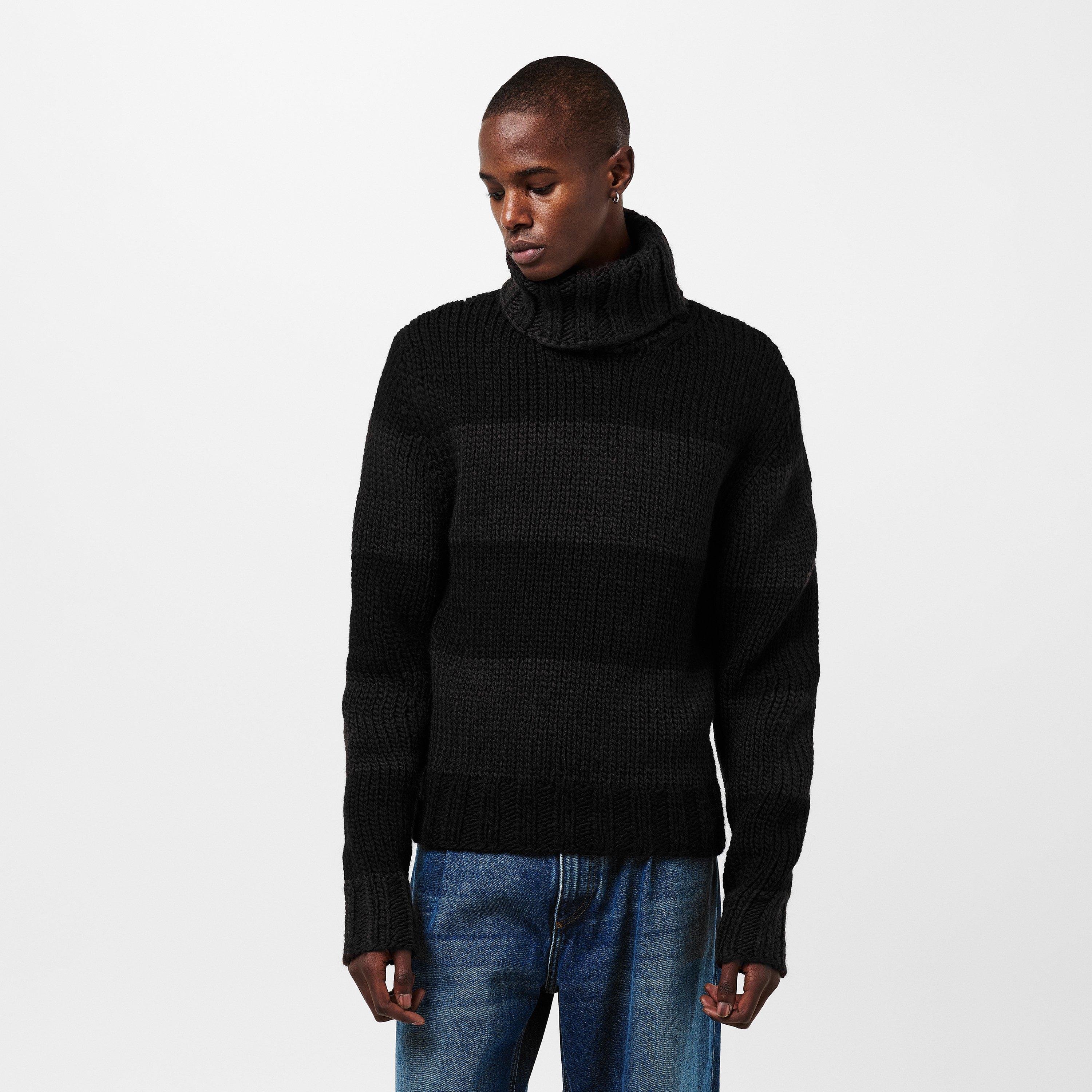 Nero/Marrone - Dolce and Gabbana - Men's & Crew Neck Jumper - 3