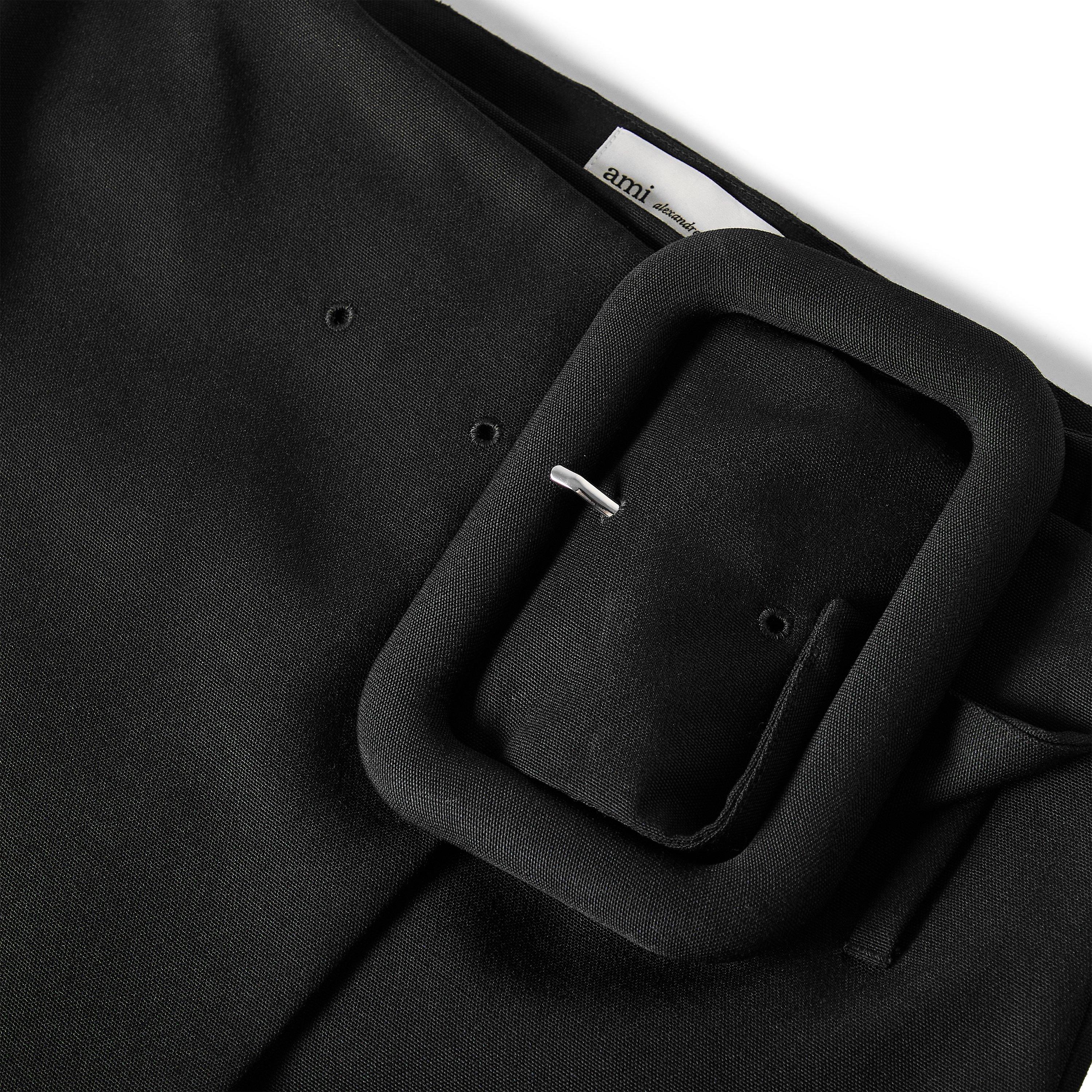 Noir - Ami Paris - Ami Mini Skirt Ld61 - 5