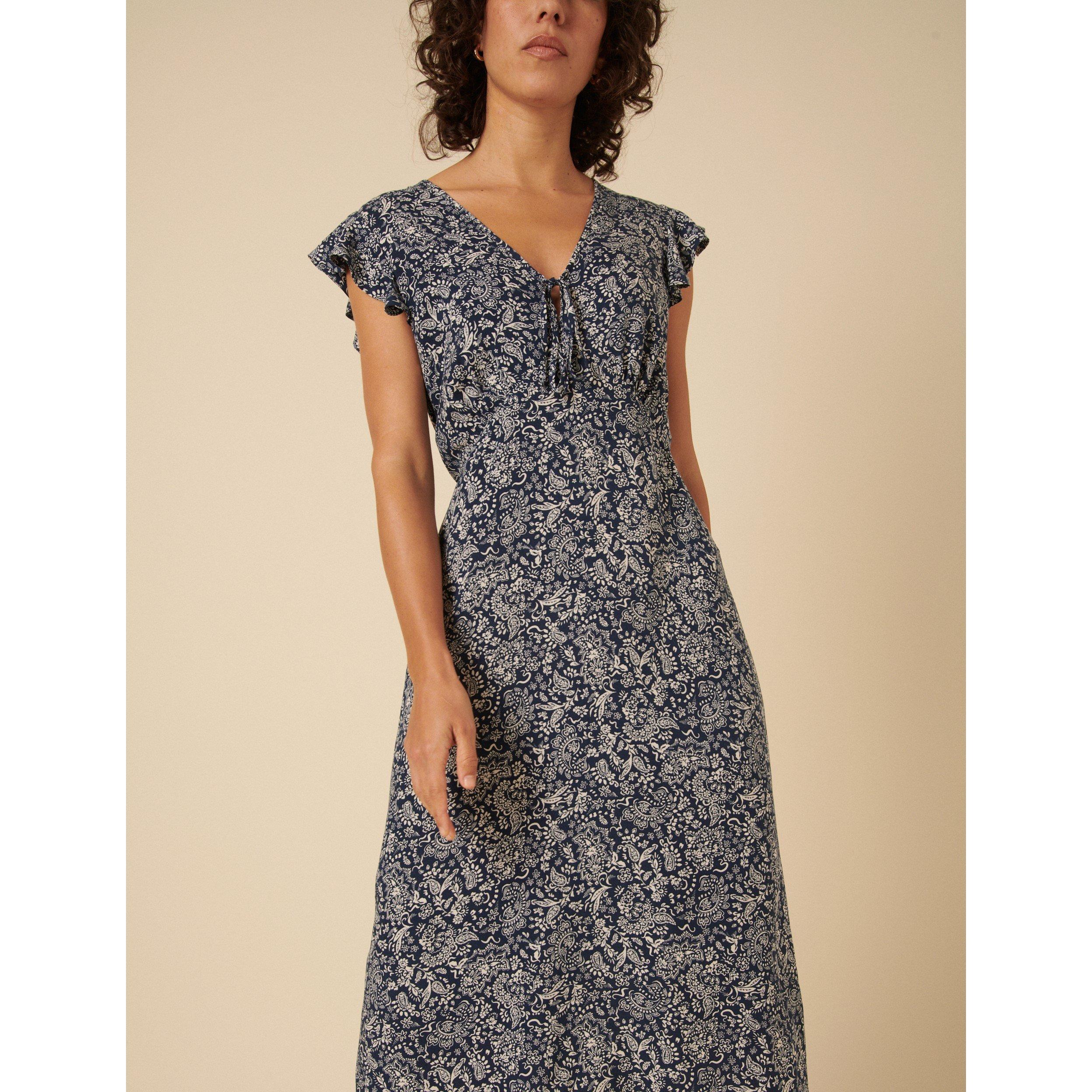 Blue - Nobodys Child - Women's Lily Tea Dress - 2