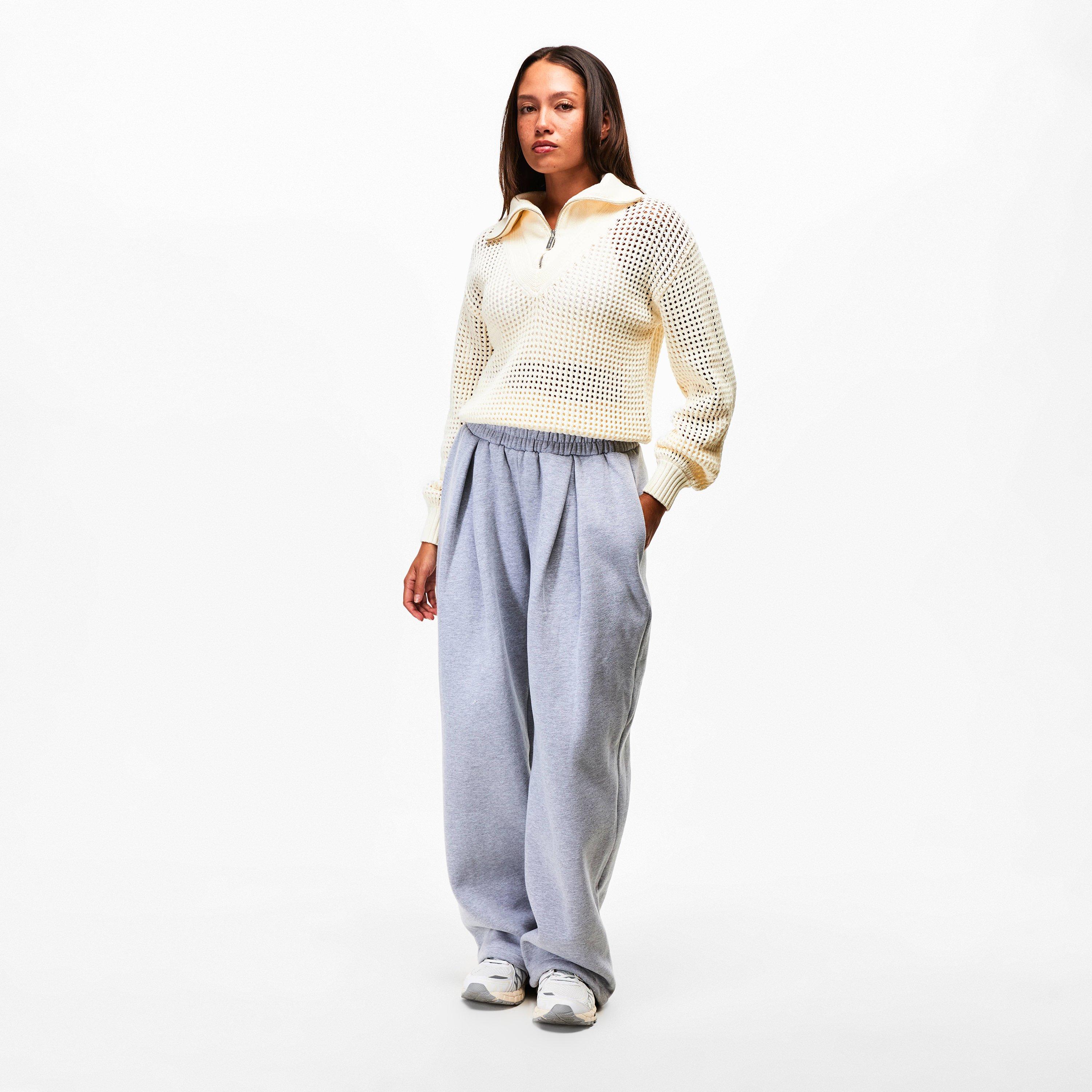 coconut cream - Sweaty Betty - Women's Crew Neck Jumper - 6