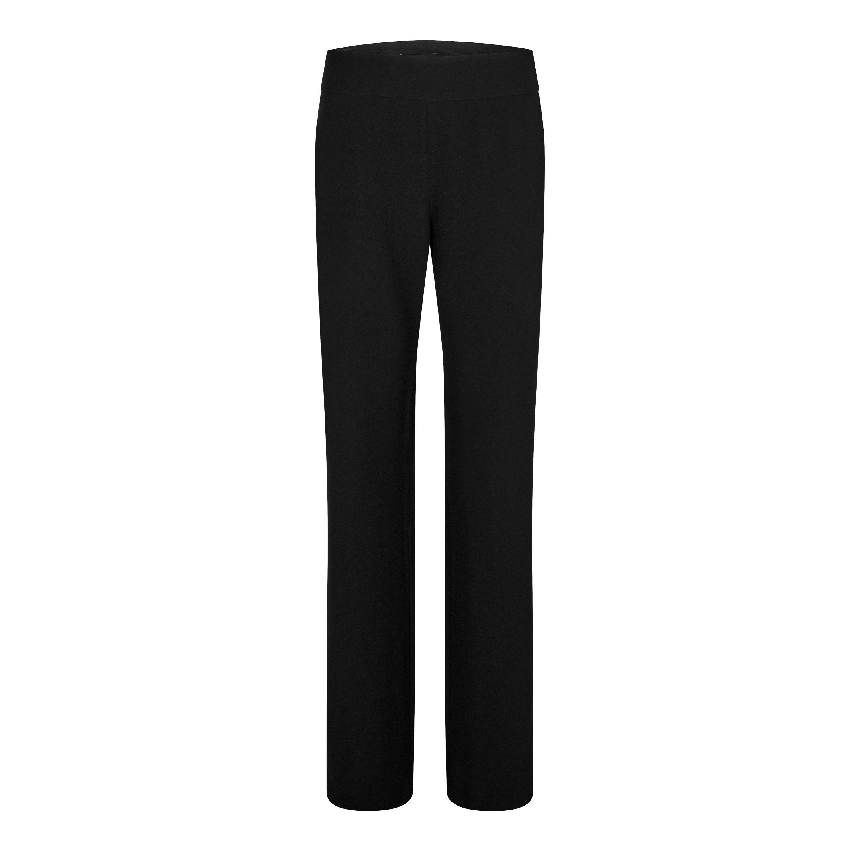 Emporio Armani Women's Flared Trousers - Nero - 16 (XL)