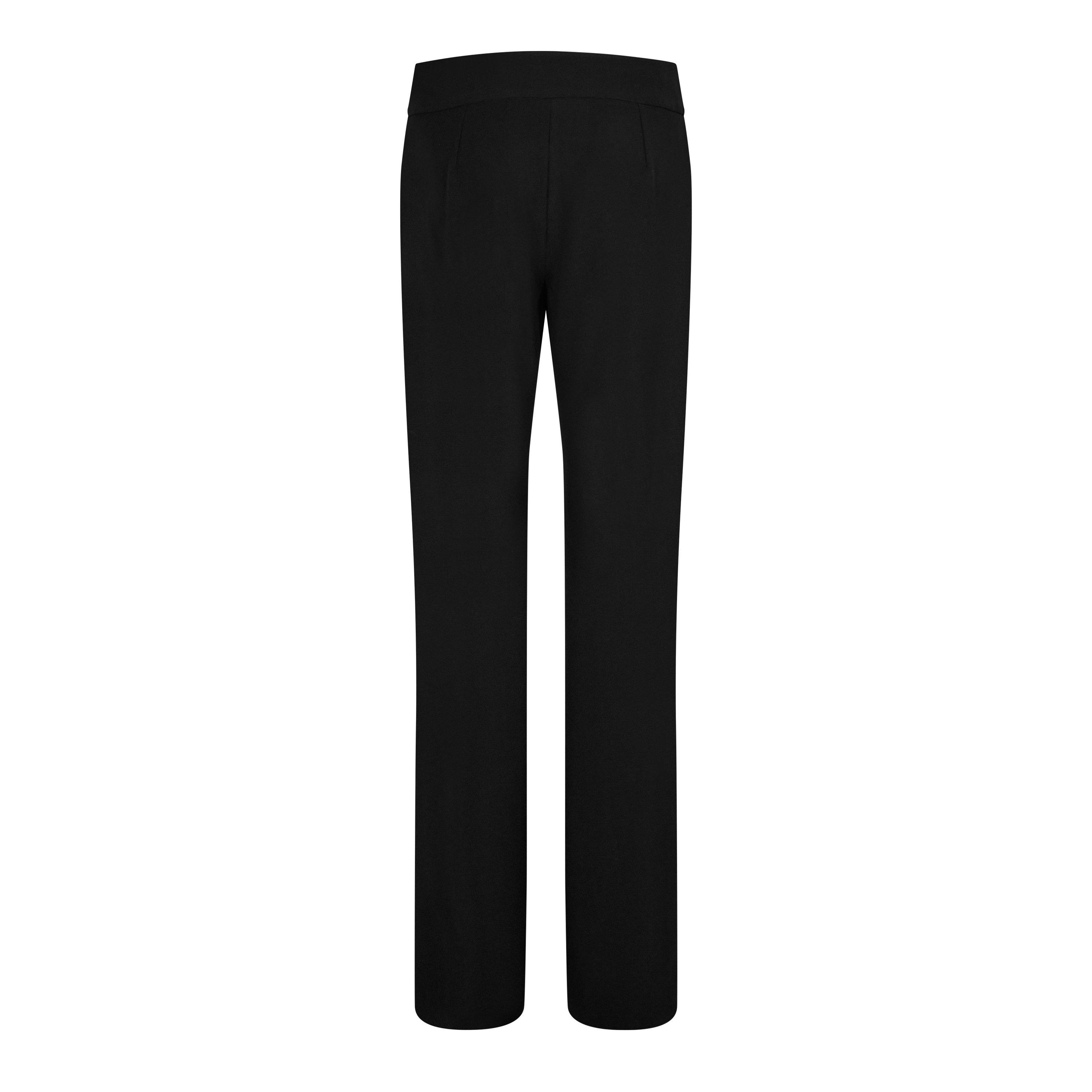 Nero - Emporio Armani - Women's Flared Trousers - 2