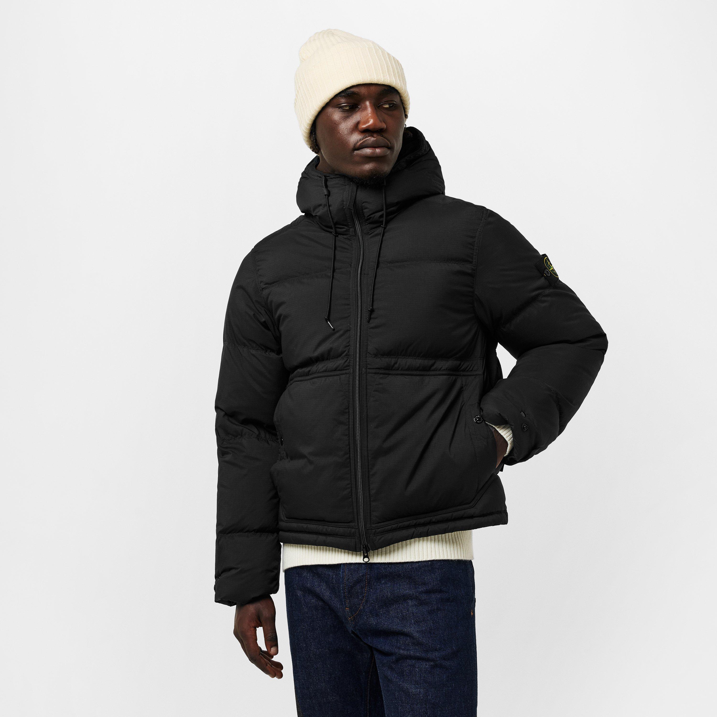 Nero V0029 - Stone Island - Men's Medium Puffer Jacket - 3
