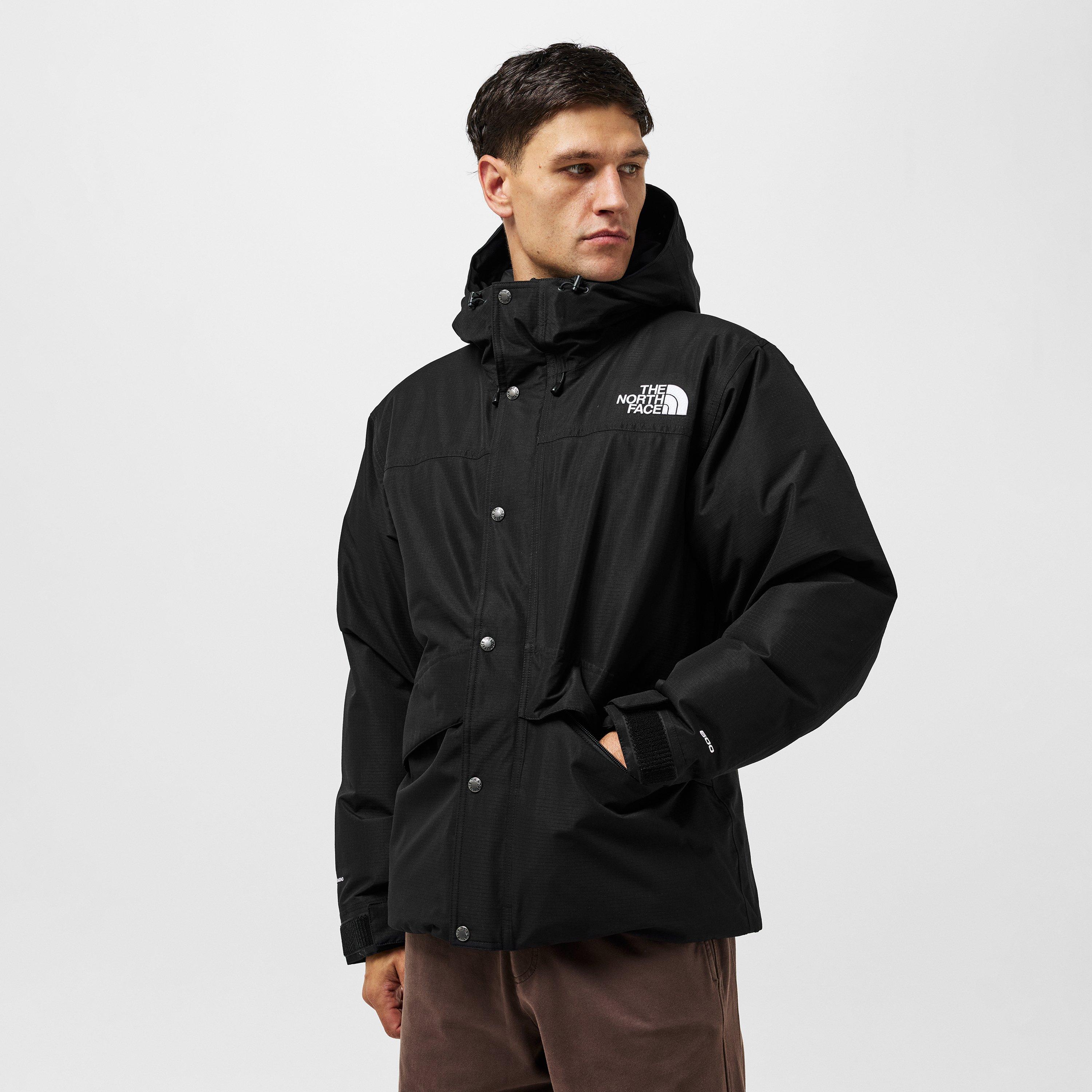 TNF Black - The North Face - Men's Mountain Insulated Water-Repellent Short Puffer Jacket - 3