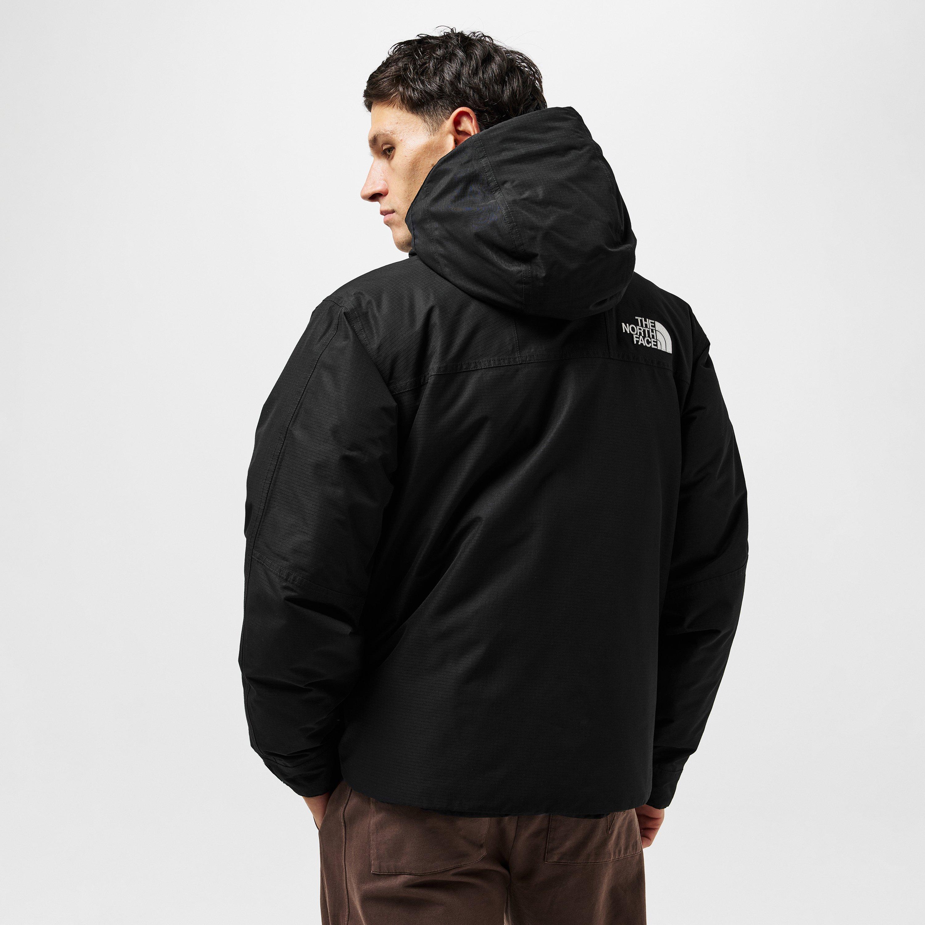 TNF Black - The North Face - Men's Mountain Insulated Water-Repellent Short Puffer Jacket - 4