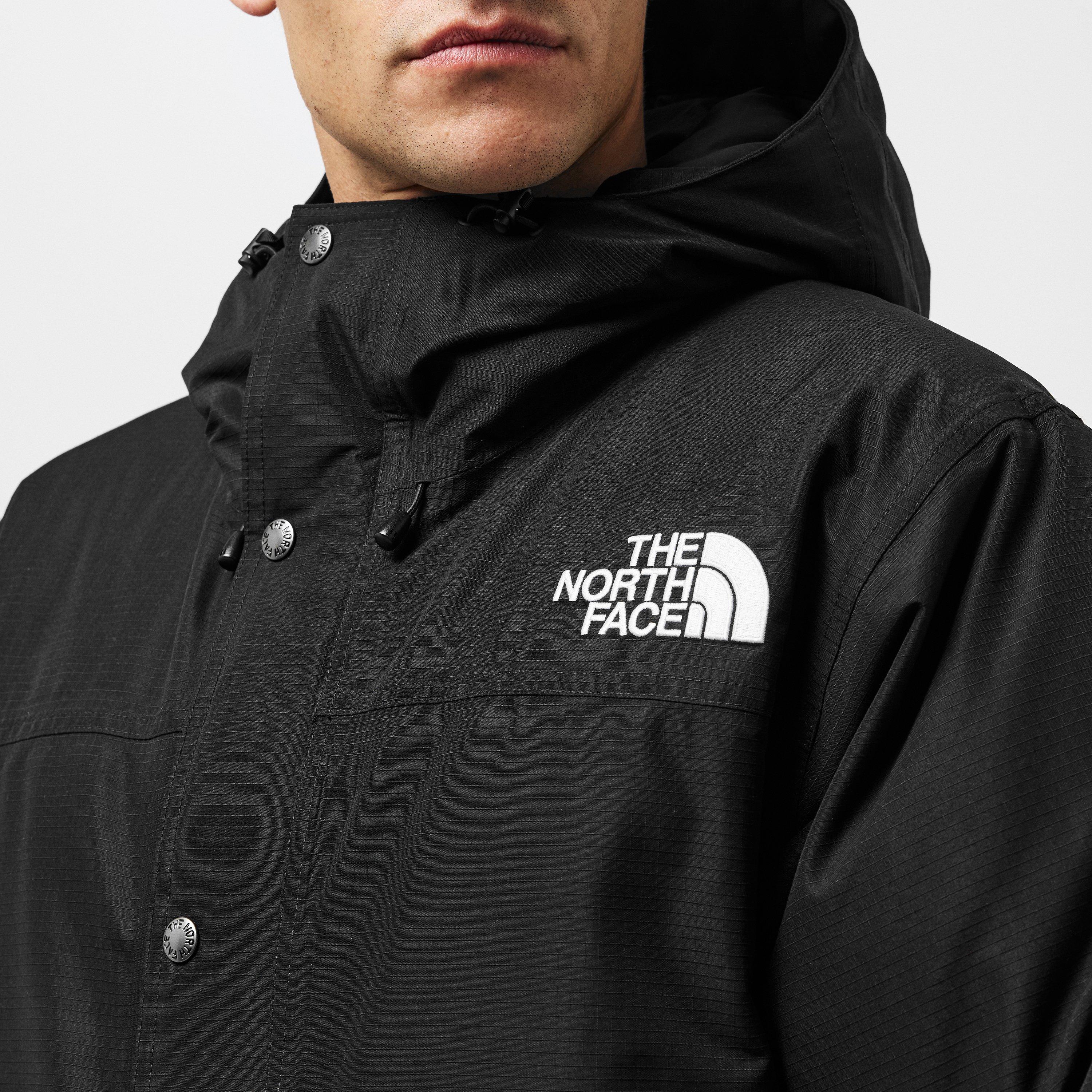 TNF Black - The North Face - Men's Mountain Insulated Water-Repellent Short Puffer Jacket - 5