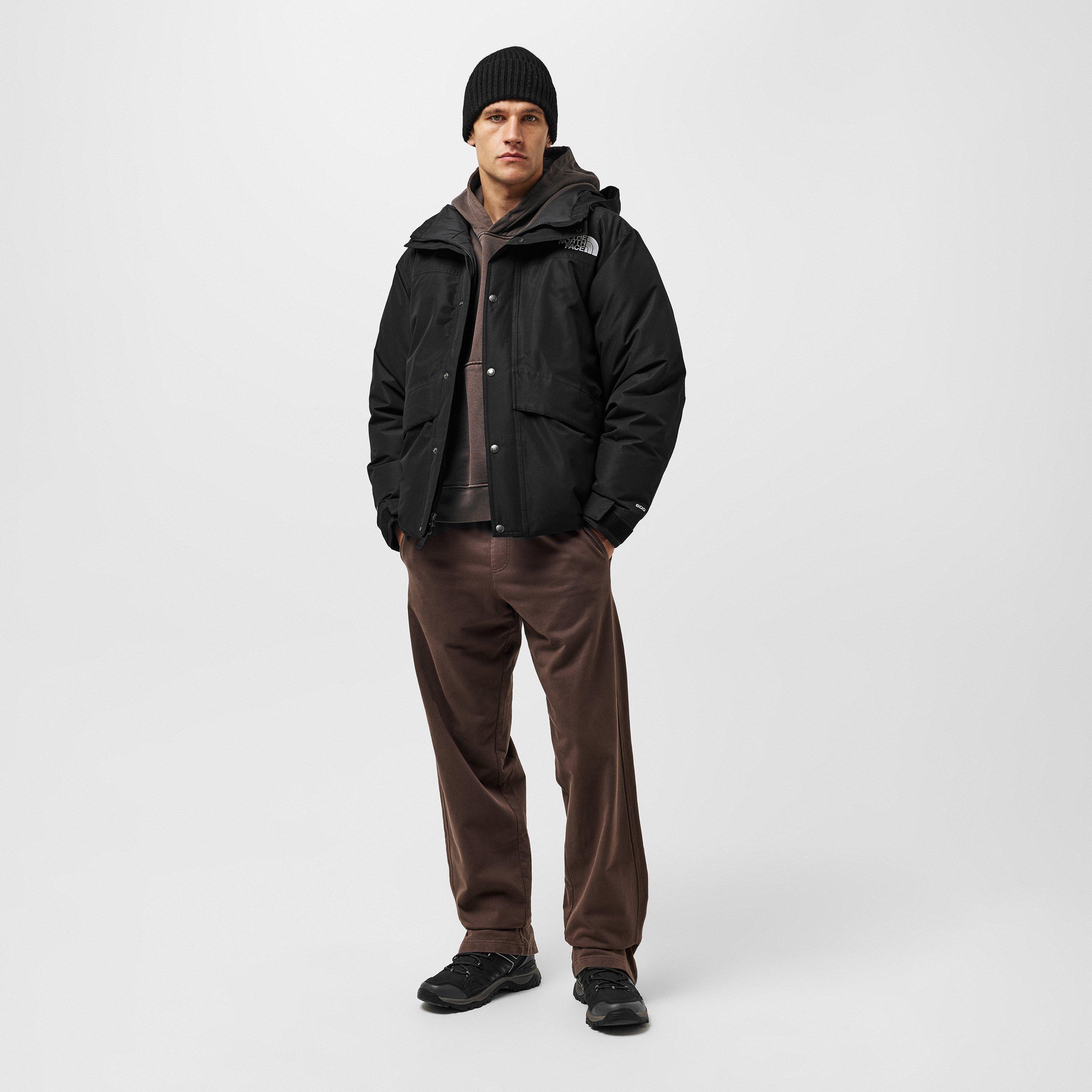 TNF Black - The North Face - Men's Mountain Insulated Water-Repellent Short Puffer Jacket - 6