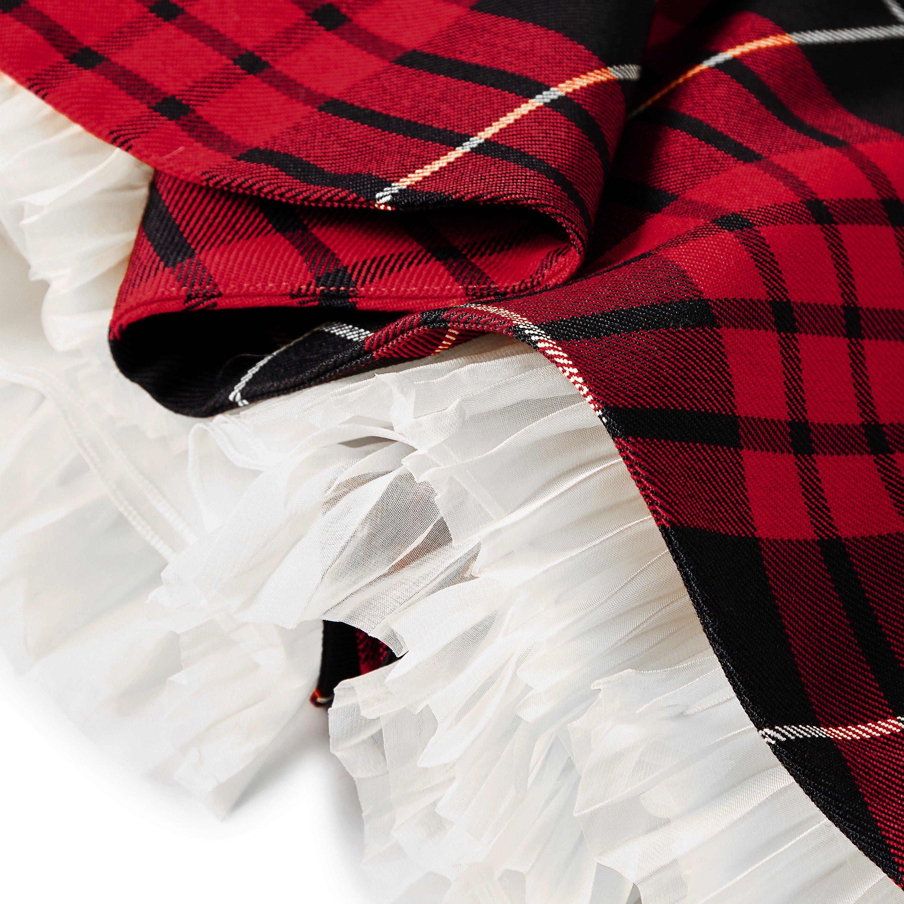 McQueen Check - Alexander McQueen - Women's Alex Kick Mini Skirt - 5