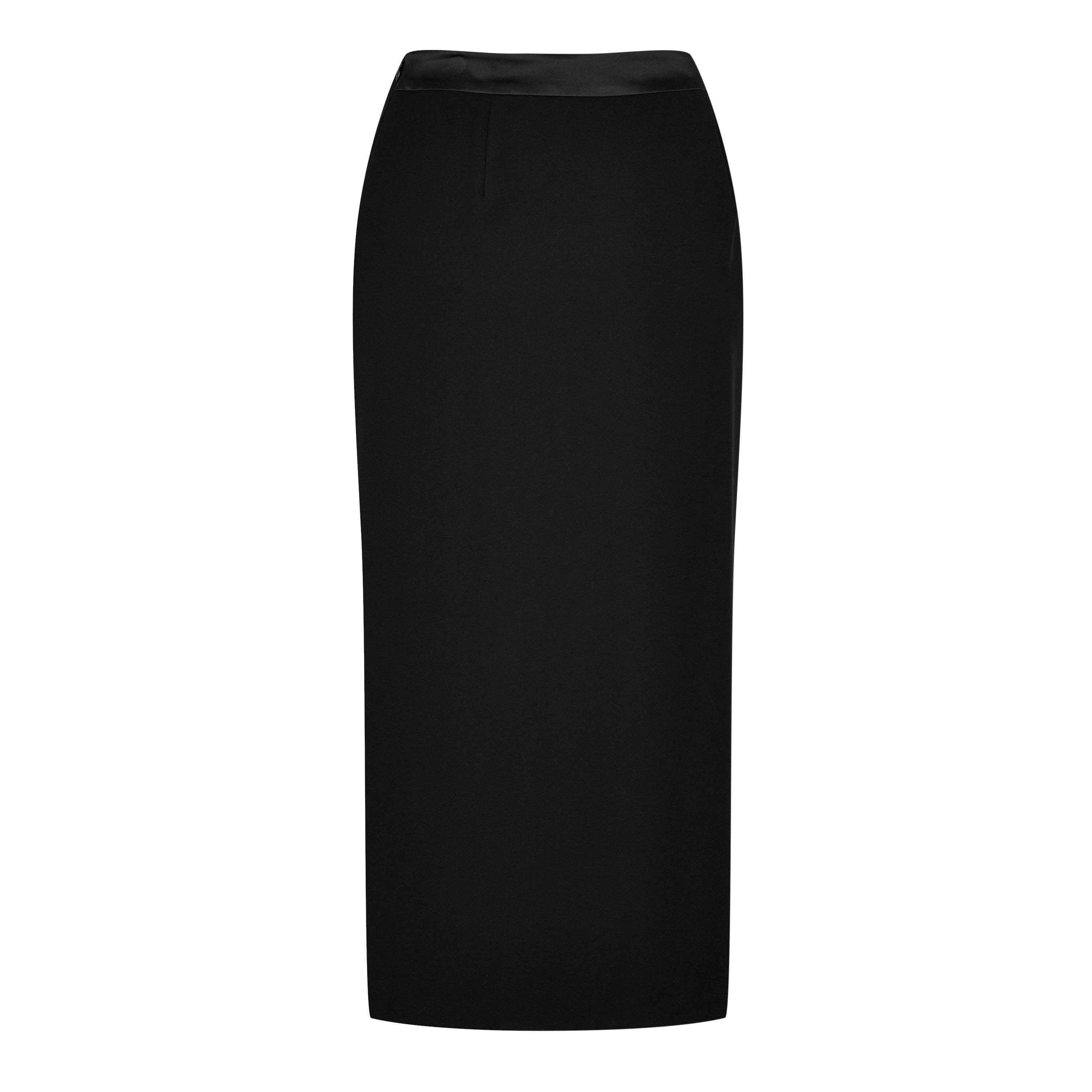 Nero - Emporio Armani - Gonna Midi Skirt - 2
