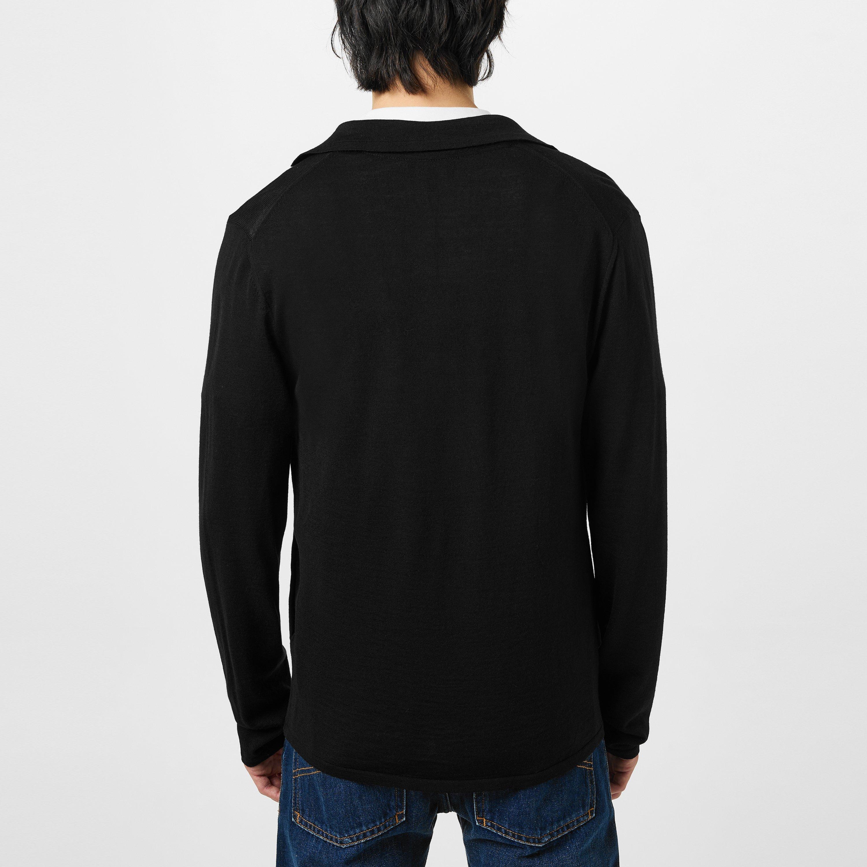 Nero - Emporio Armani - Men's Knitted Cardigan - 3