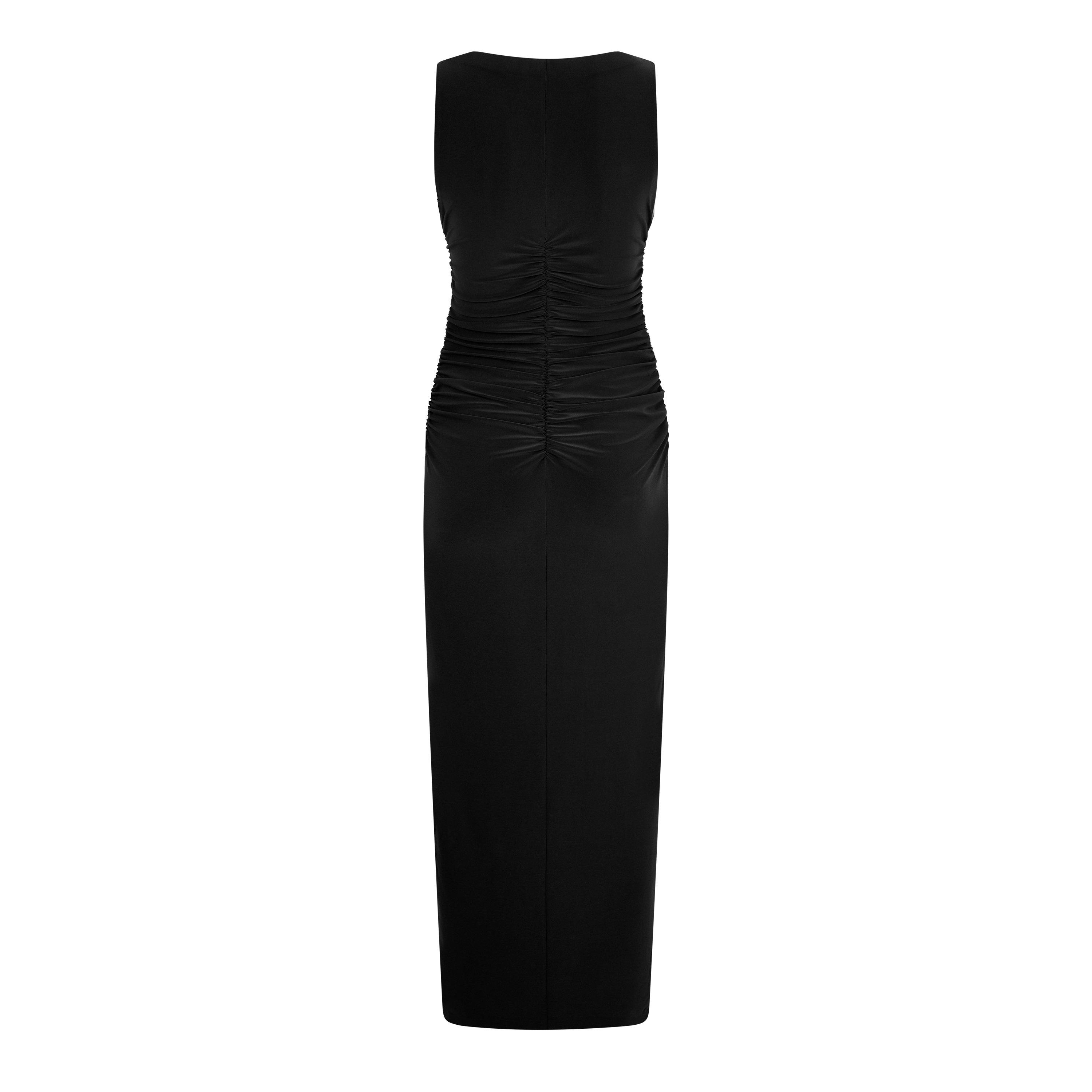 Black - Norma Kamali - Women's Sleeveless Maxi Dress - 2