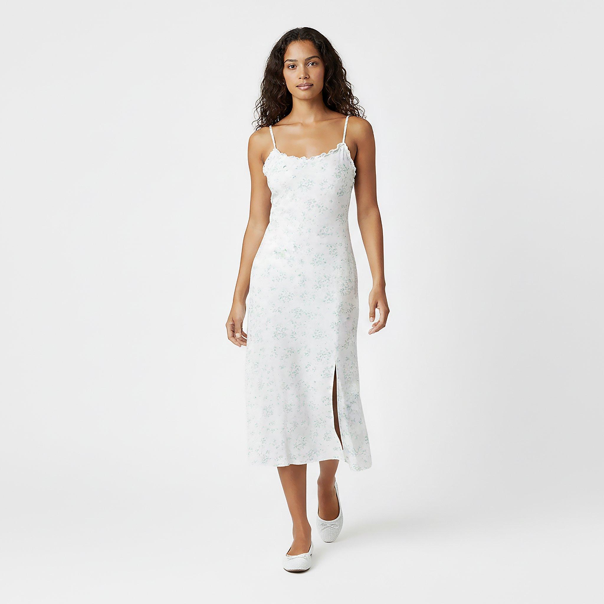 White/Blue Dits - Jack Wills - Women's Midi Tea Dress - 5