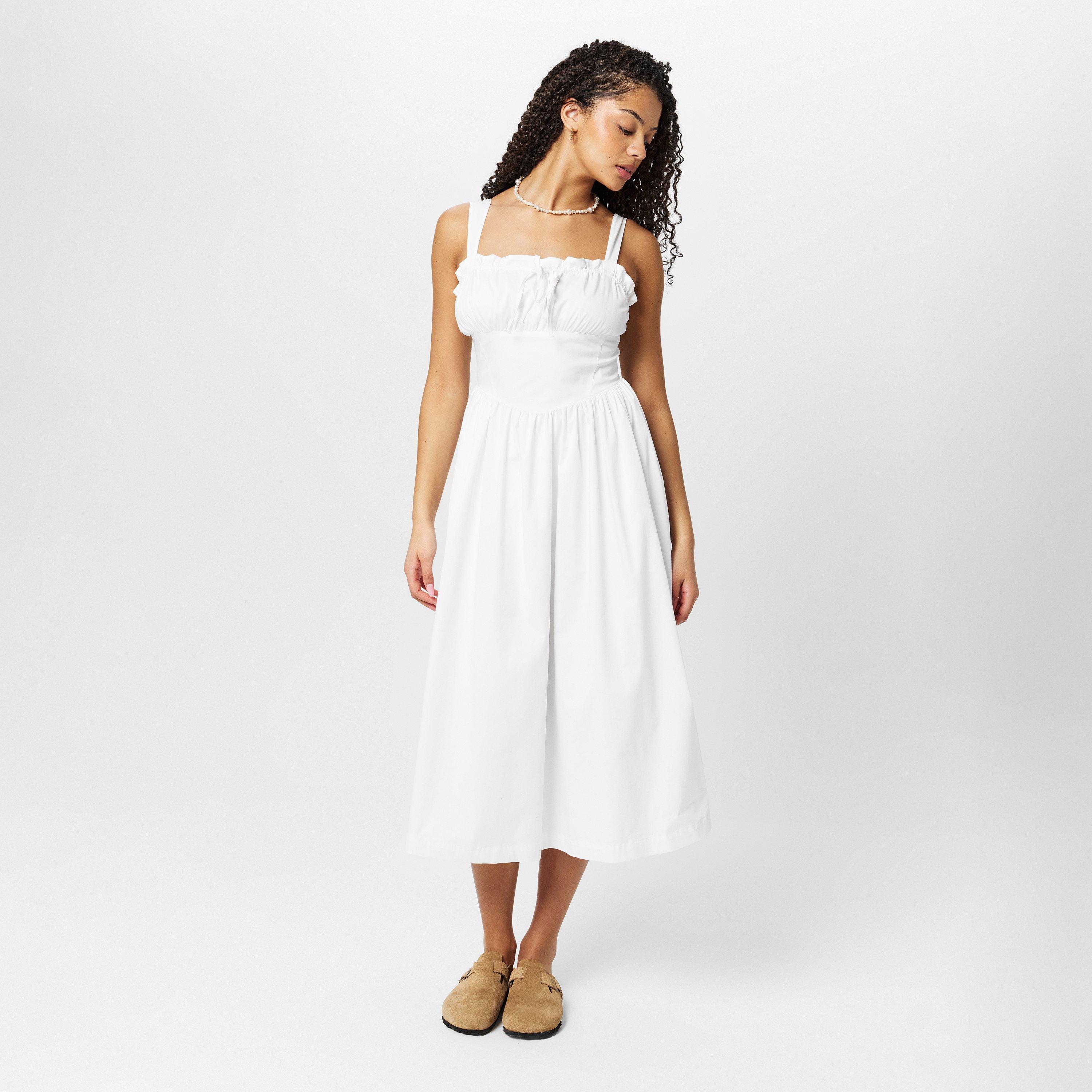White - Jack Wills - Midi Tea Dress - 4