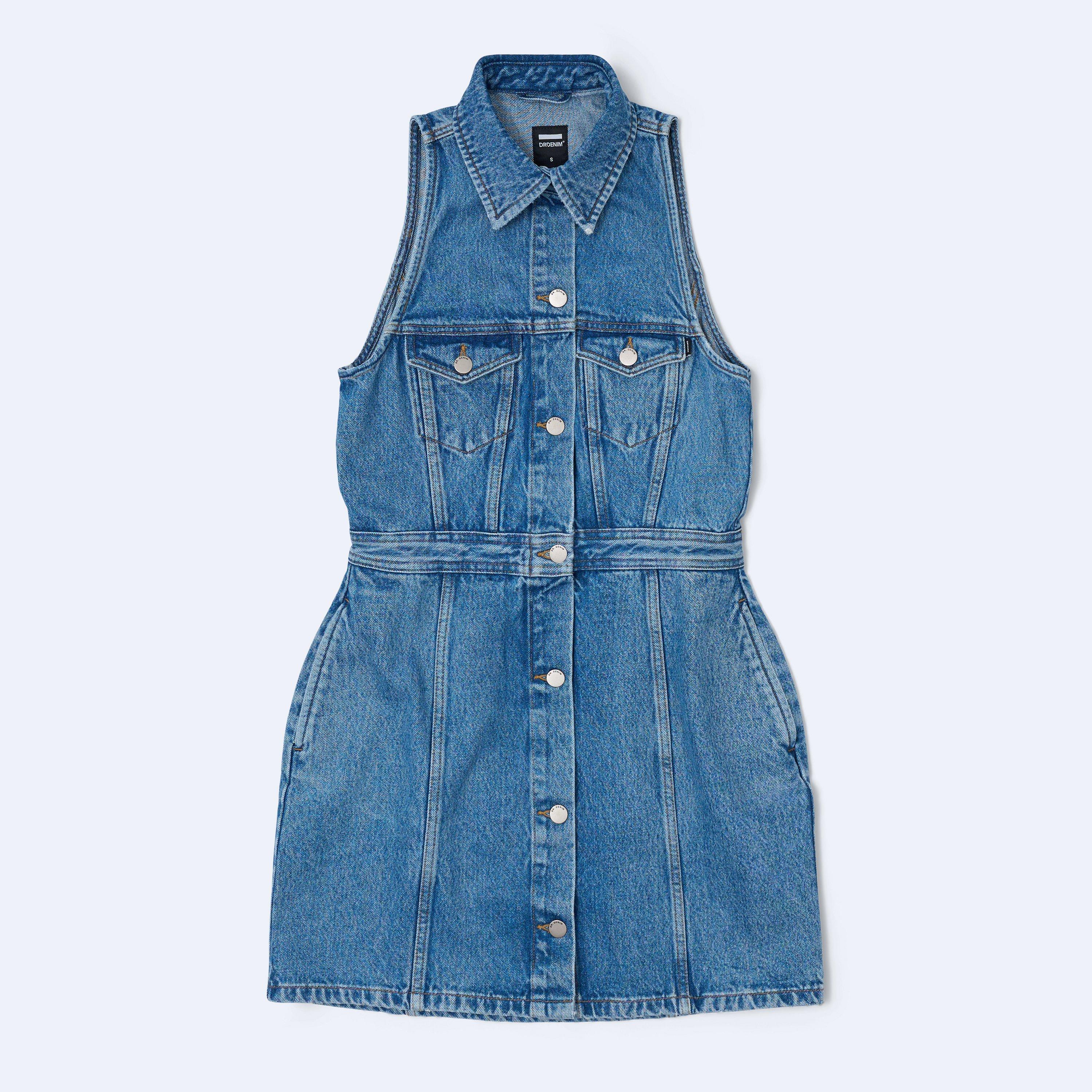 Stream Sky Retr - Dr Denim - Kinsley - Denim Dress - 4