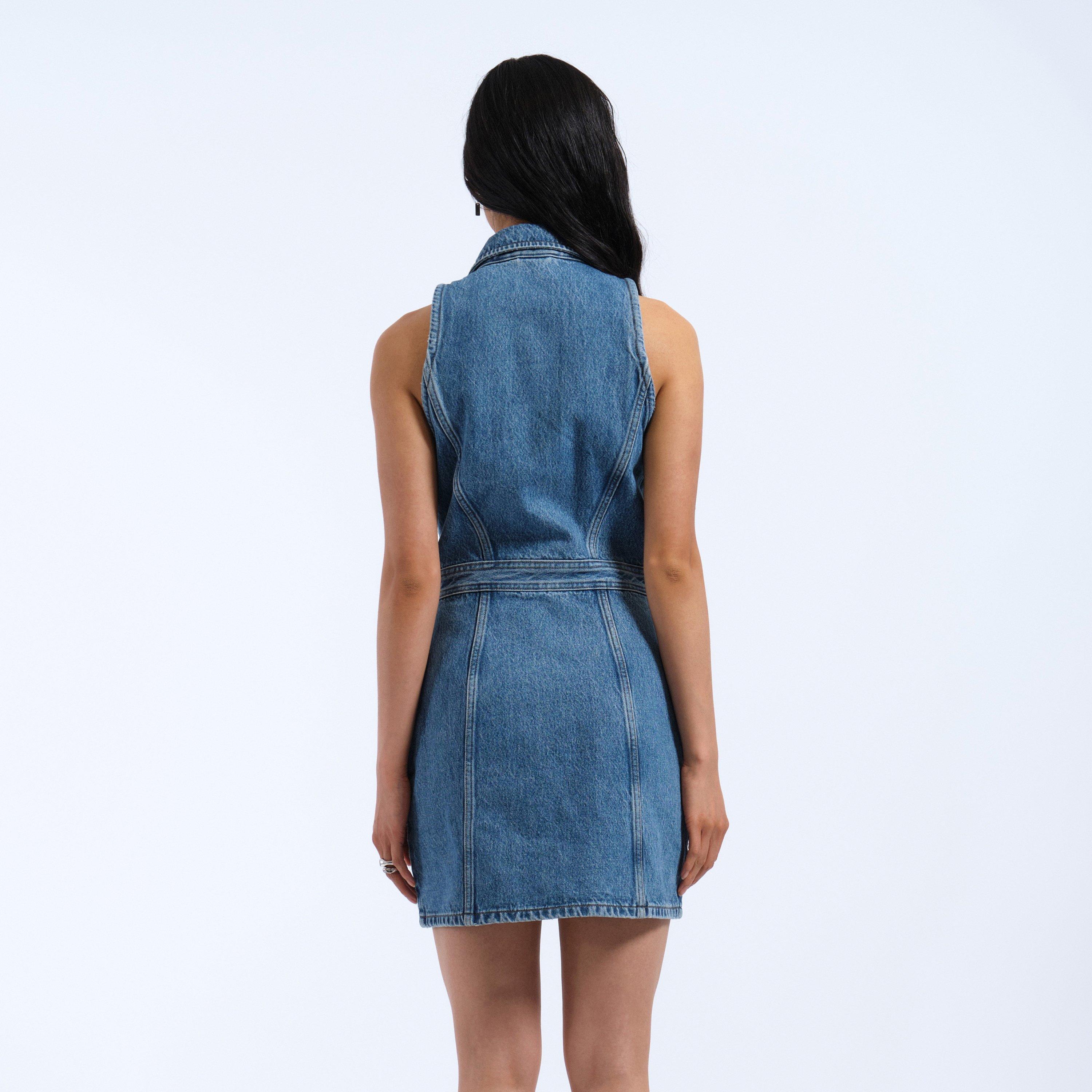 Stream Sky Retr - Dr Denim - Kinsley - Denim Dress - 2