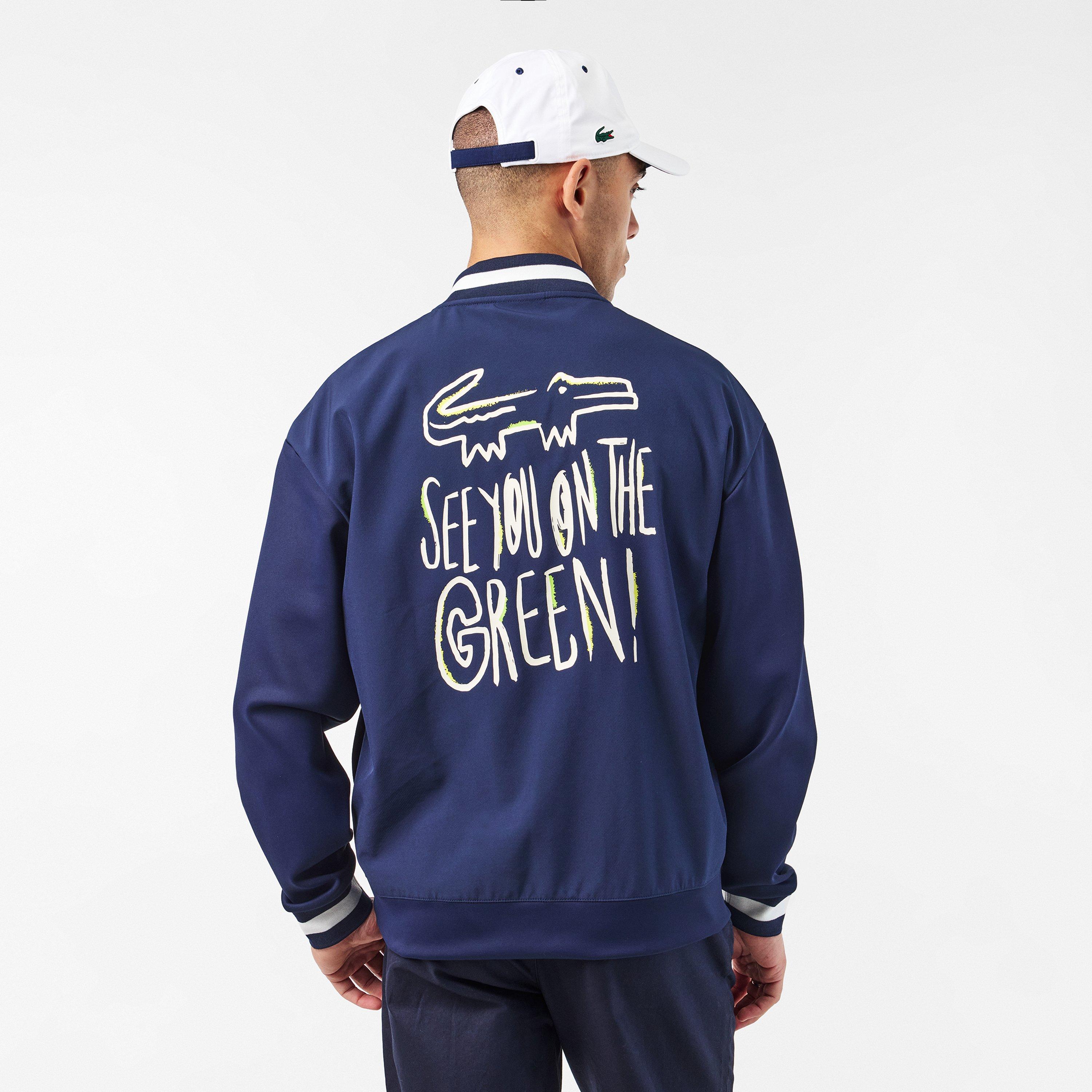 Navy/Farine - Lacoste - Crew Neck Jumper - 4