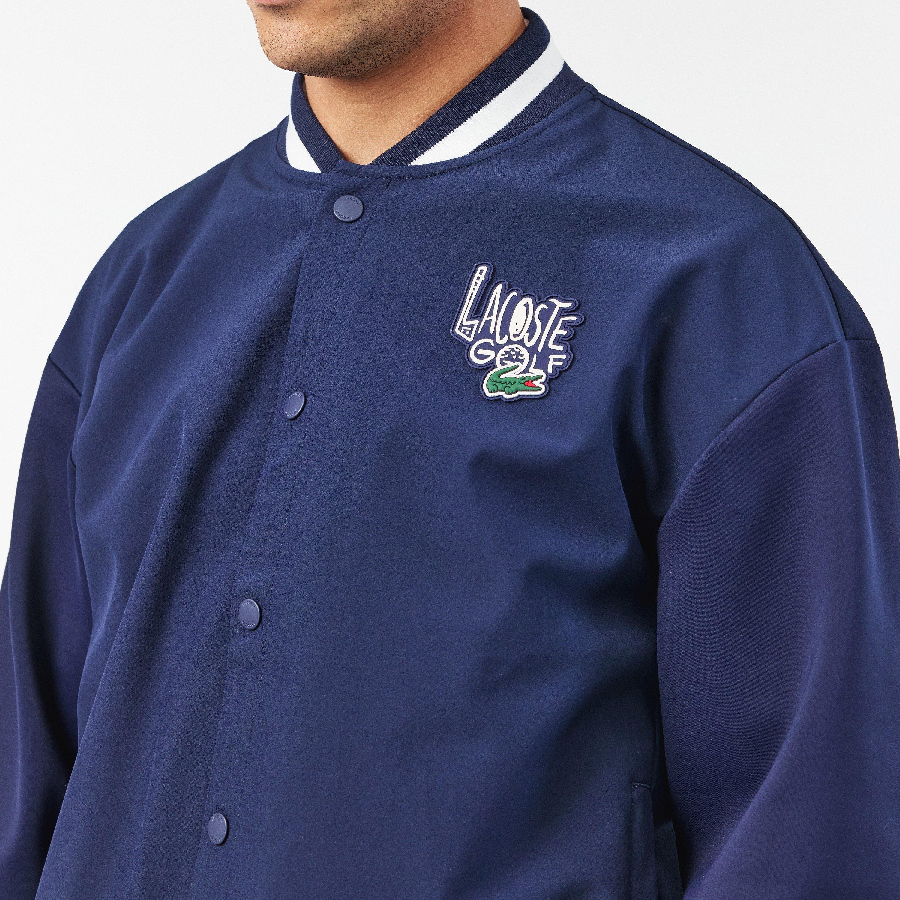 Navy/Farine - Lacoste - Crew Neck Jumper - 5