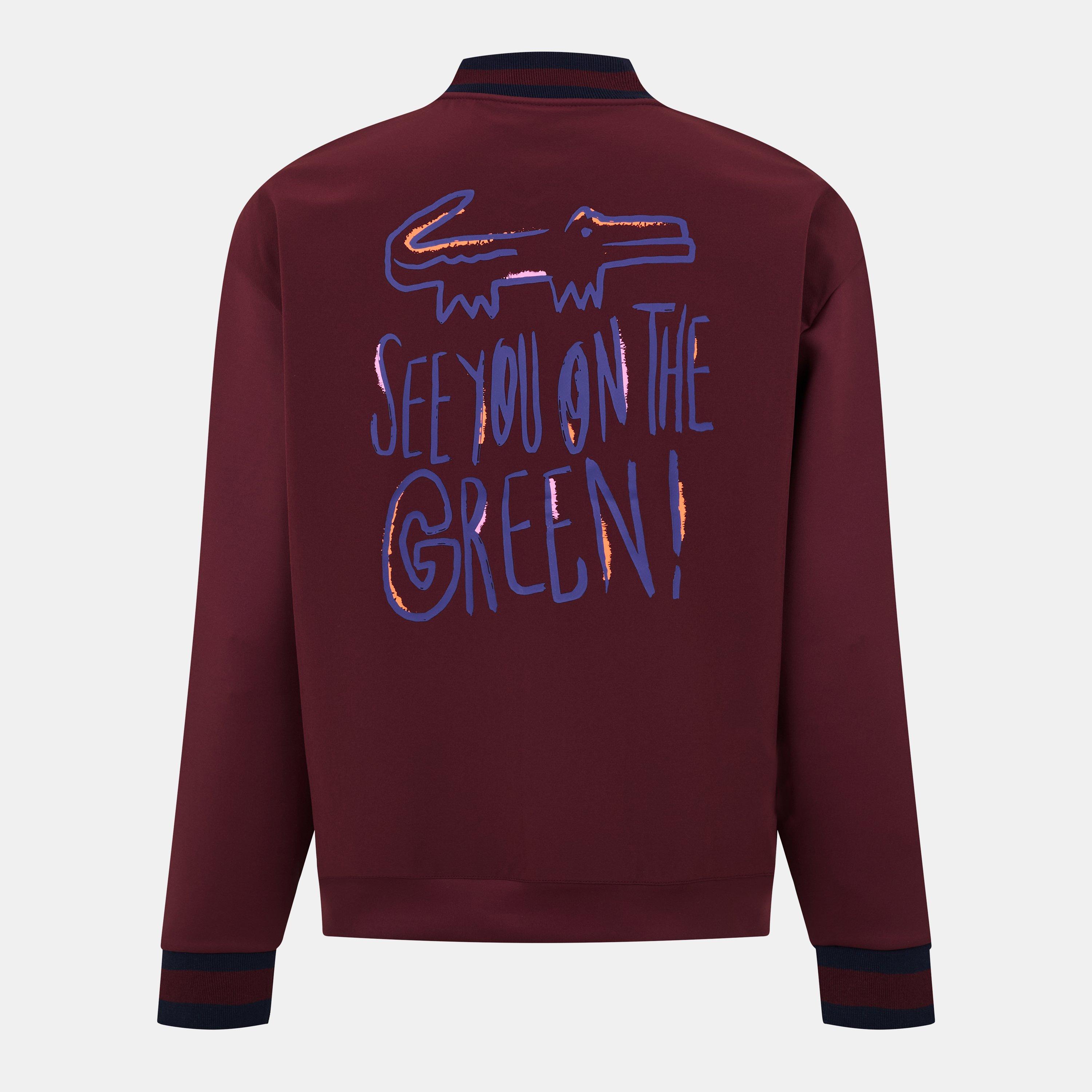 Expresso/Navy - Lacoste - Men's Crew Neck Jumper - 2