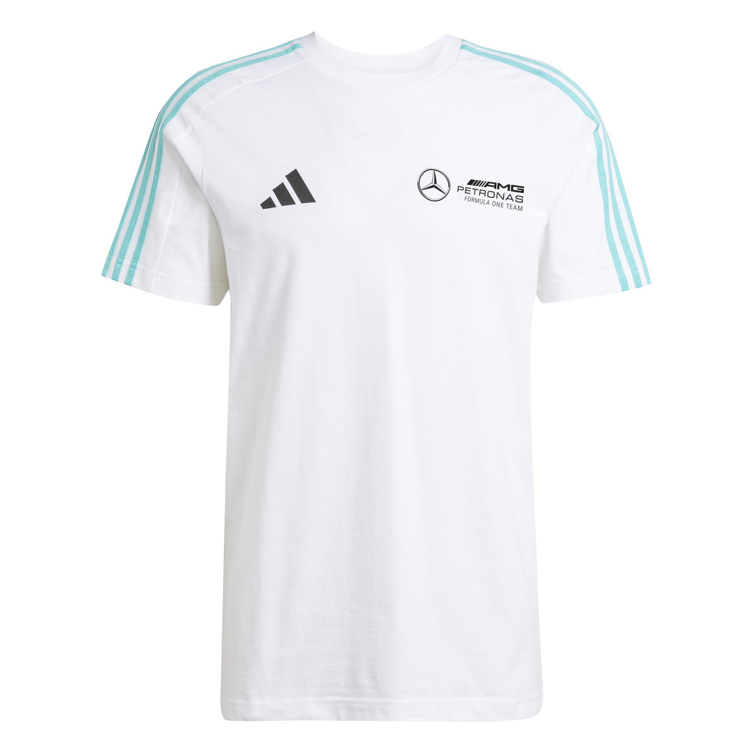 Weiß/Schwarz - adidas - Mercedes AMG Petronas Formula One Team DNA T-Shirt Mens - 1