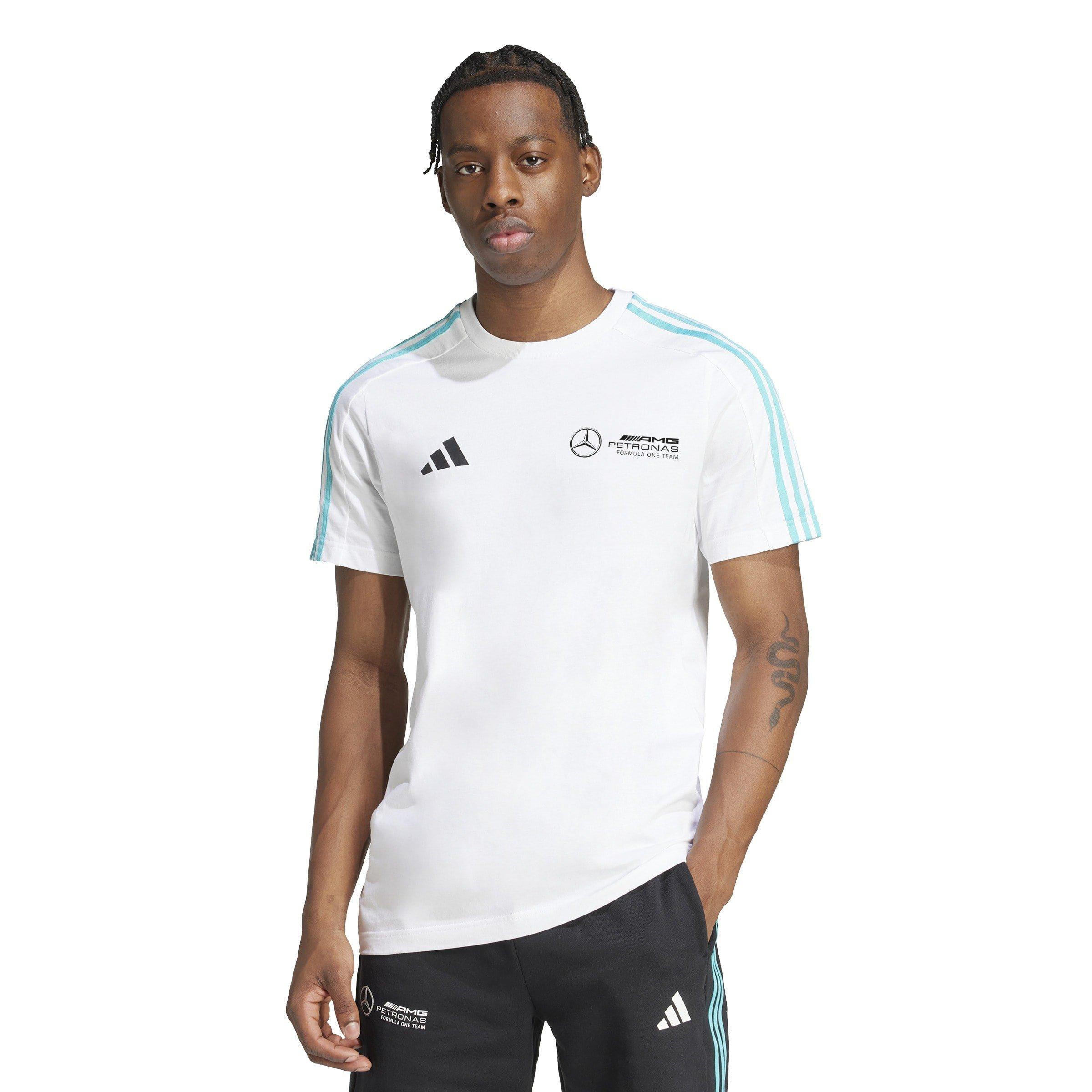 Weiß/Schwarz - adidas - Mercedes AMG Petronas Formula One Team DNA T-Shirt Mens - 2