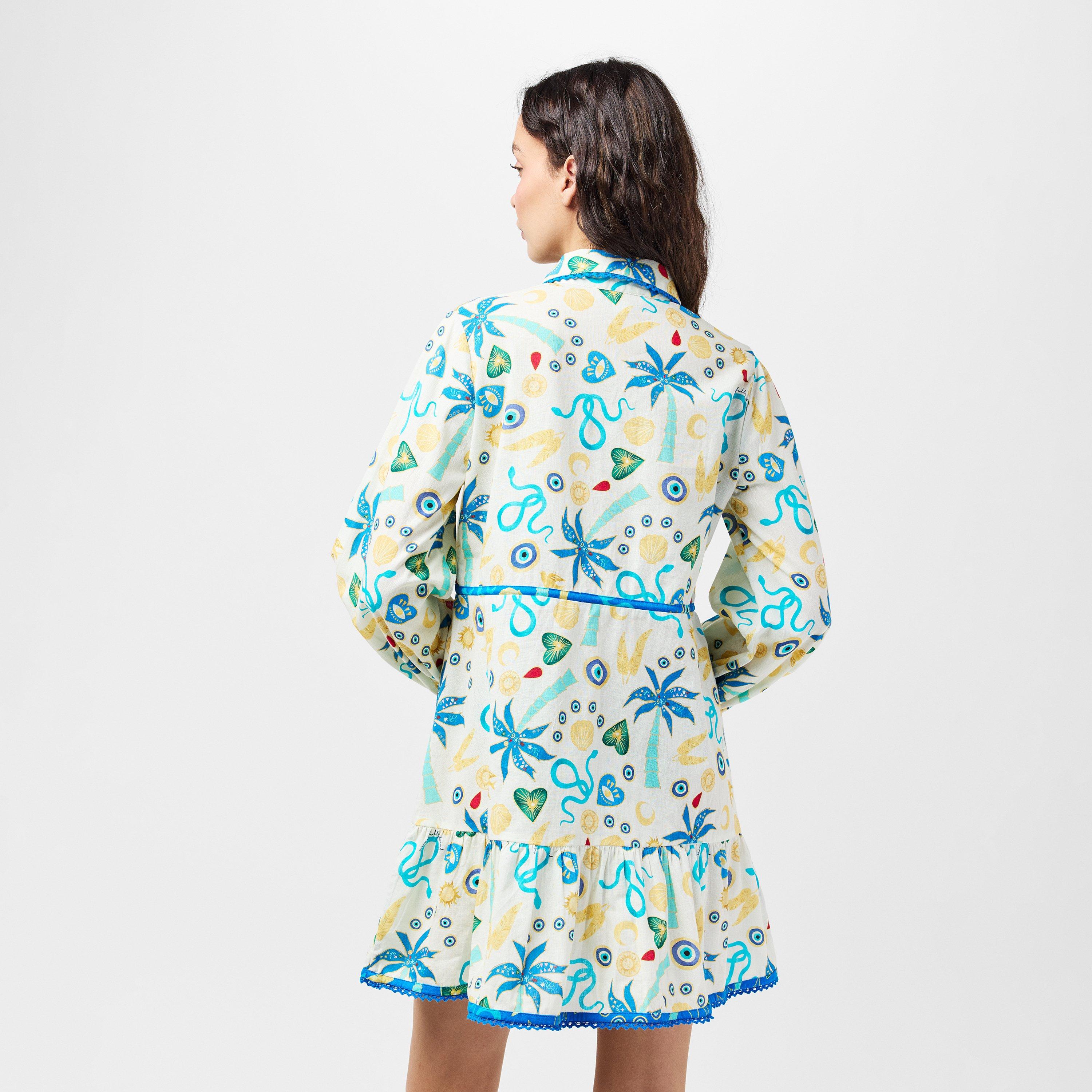 Cream - Never Fully Dressed - Women's Charms Savannah Shirt Dress - 4