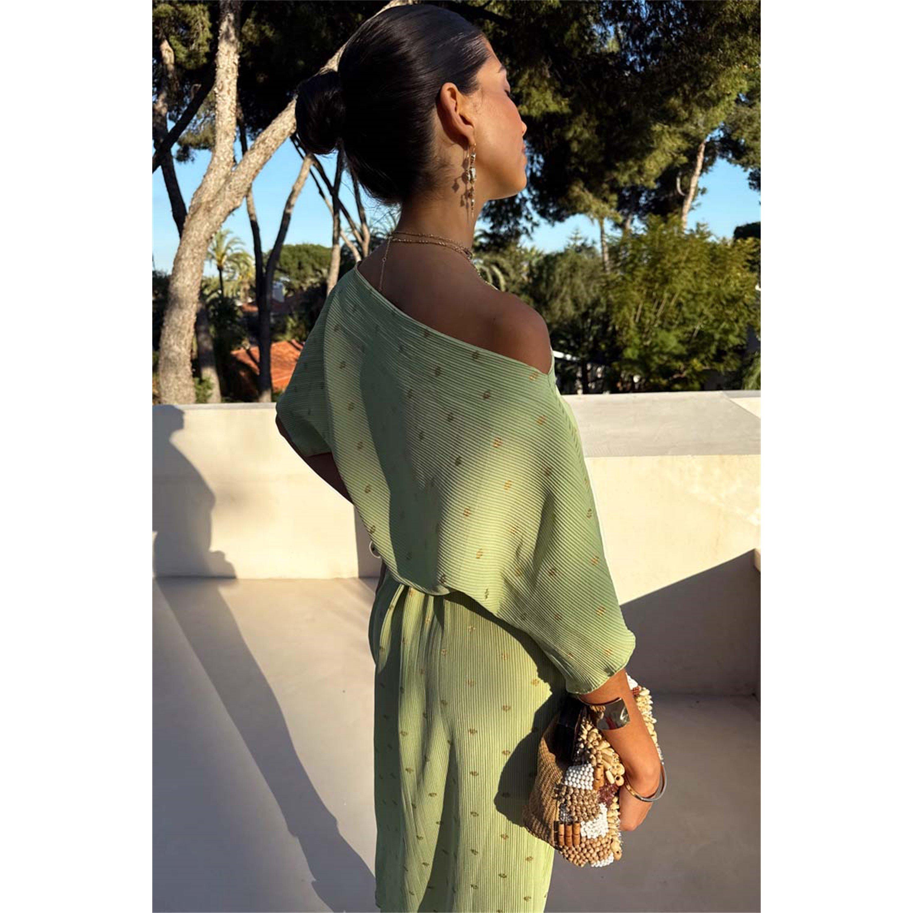 Green - Never Fully Dressed - Women's Tilly Maxi Dress - 8