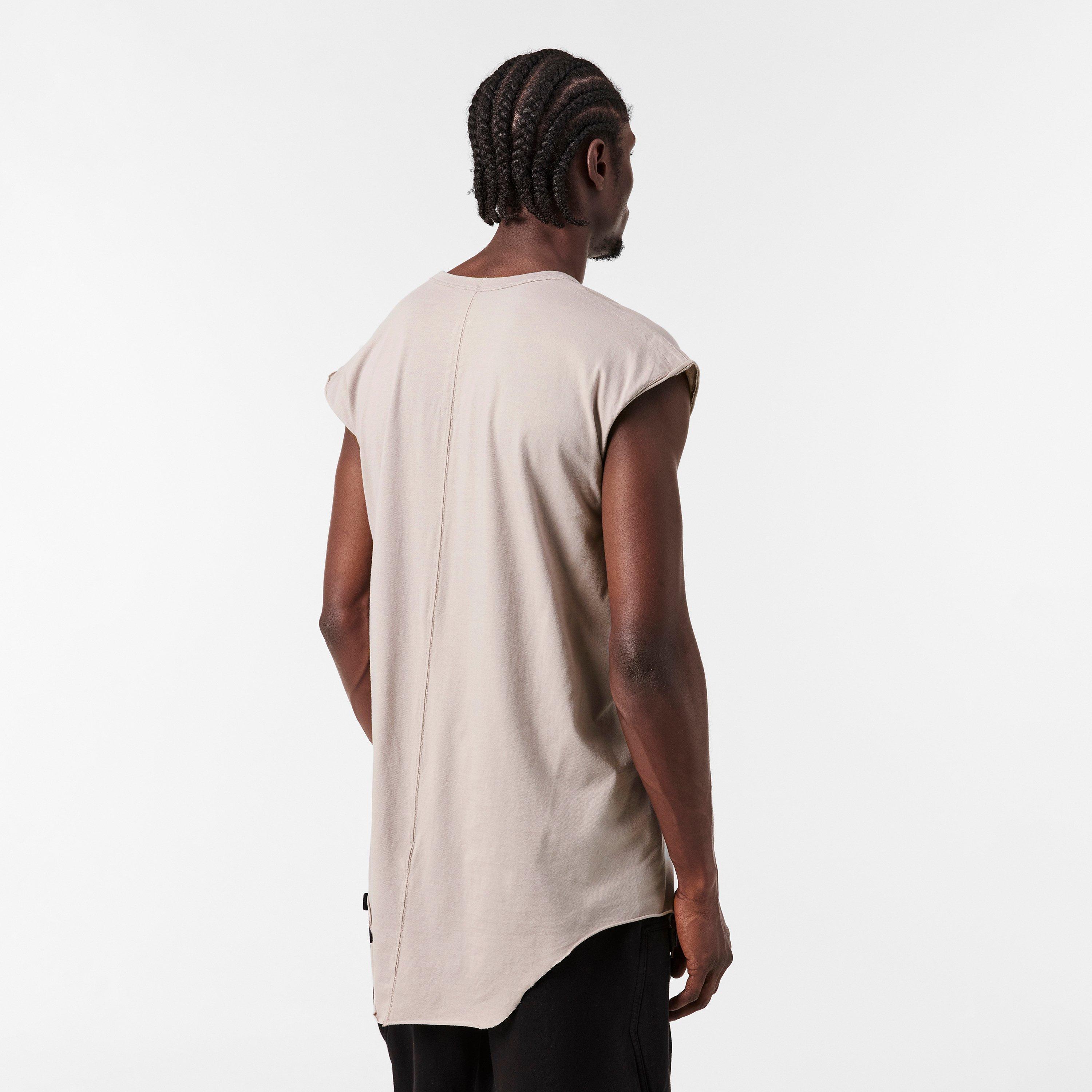 Pearl 08 - Rick Owens - Men's Sleeveless Shirt Design - 4