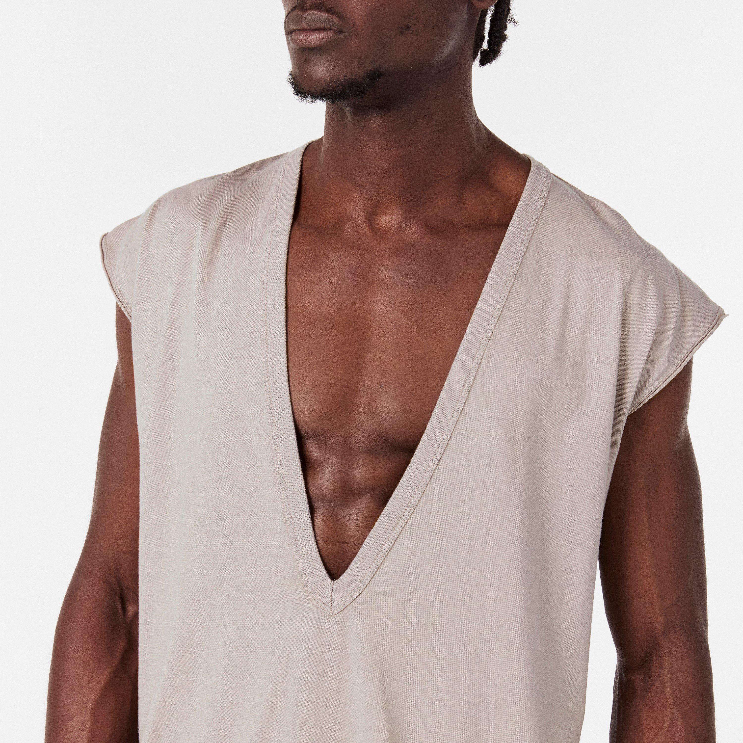 Pearl 08 - Rick Owens - Men's Sleeveless Shirt Design - 5