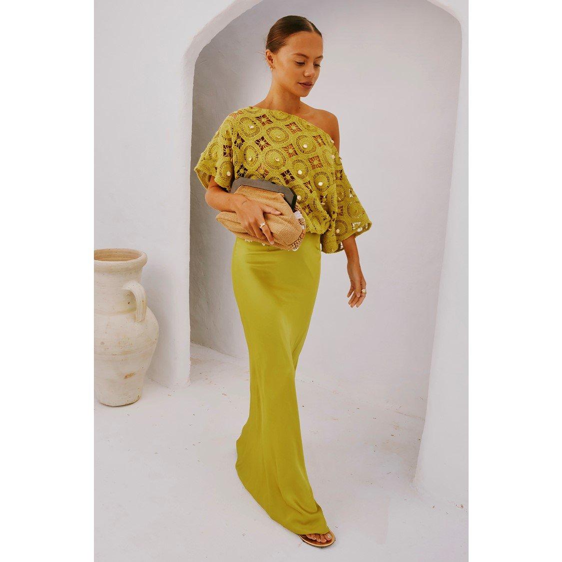 Green - Never Fully Dressed - Women's Shell Tilly Maxi Dress - 6