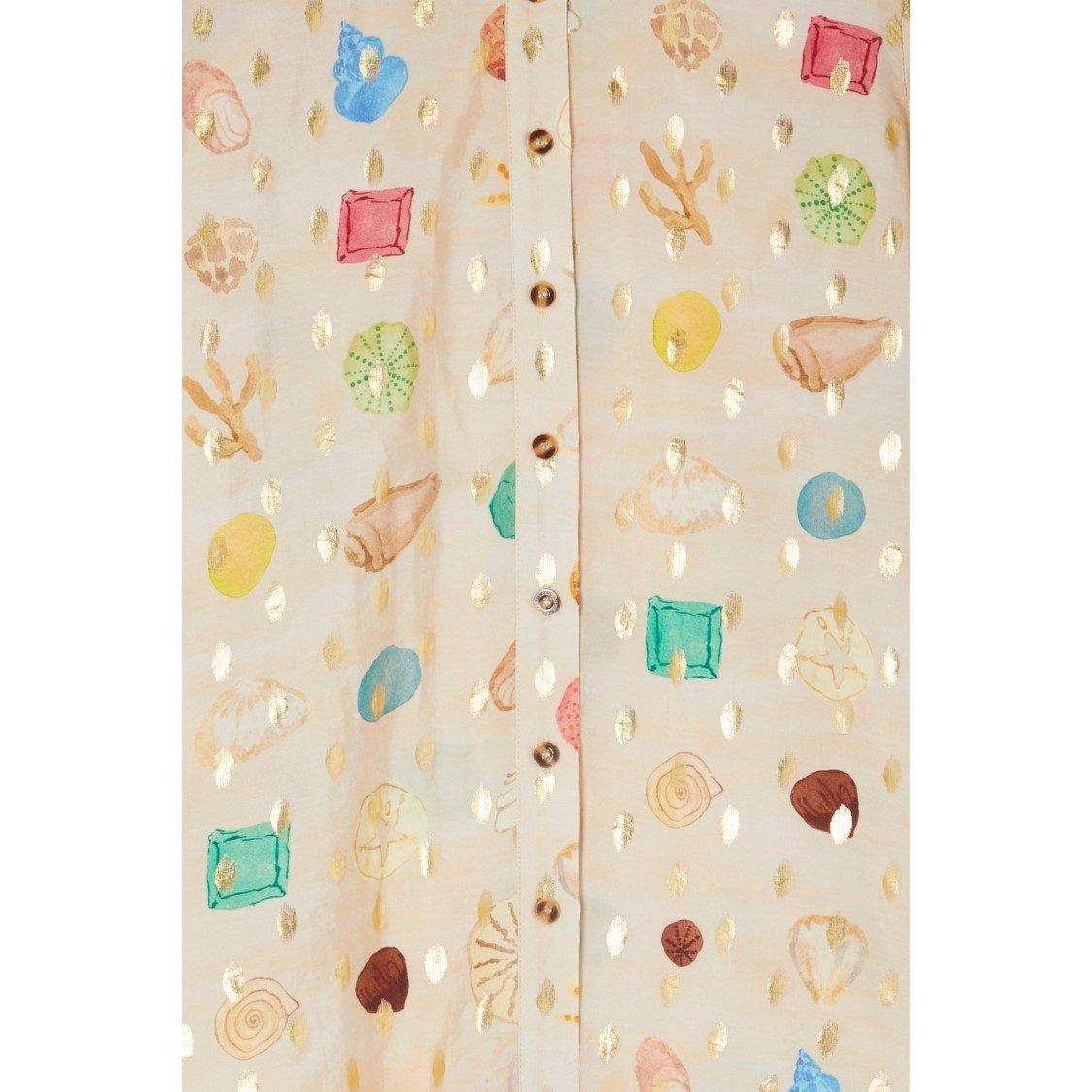 Cream - Never Fully Dressed - Women's Shell Geanie Long-Sleeve Patterned Shirt - 3