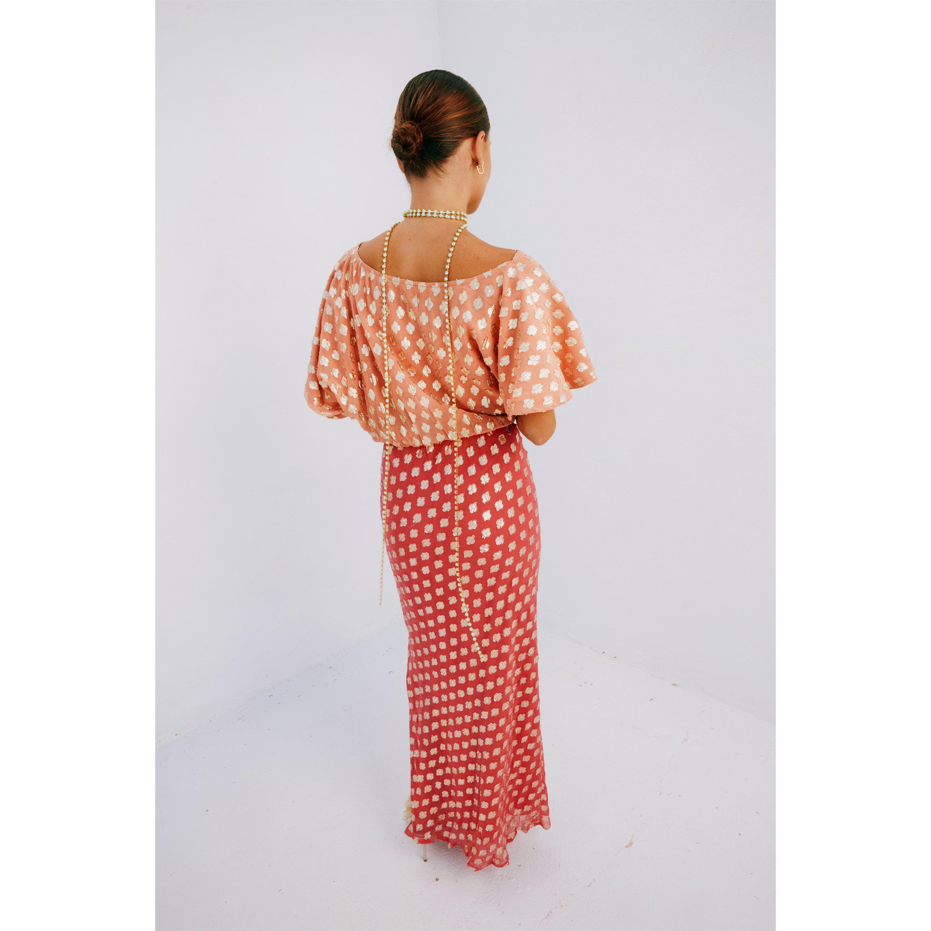 Pink - Never Fully Dressed - Women's Jacquard Tilly Maxi Dress - 10