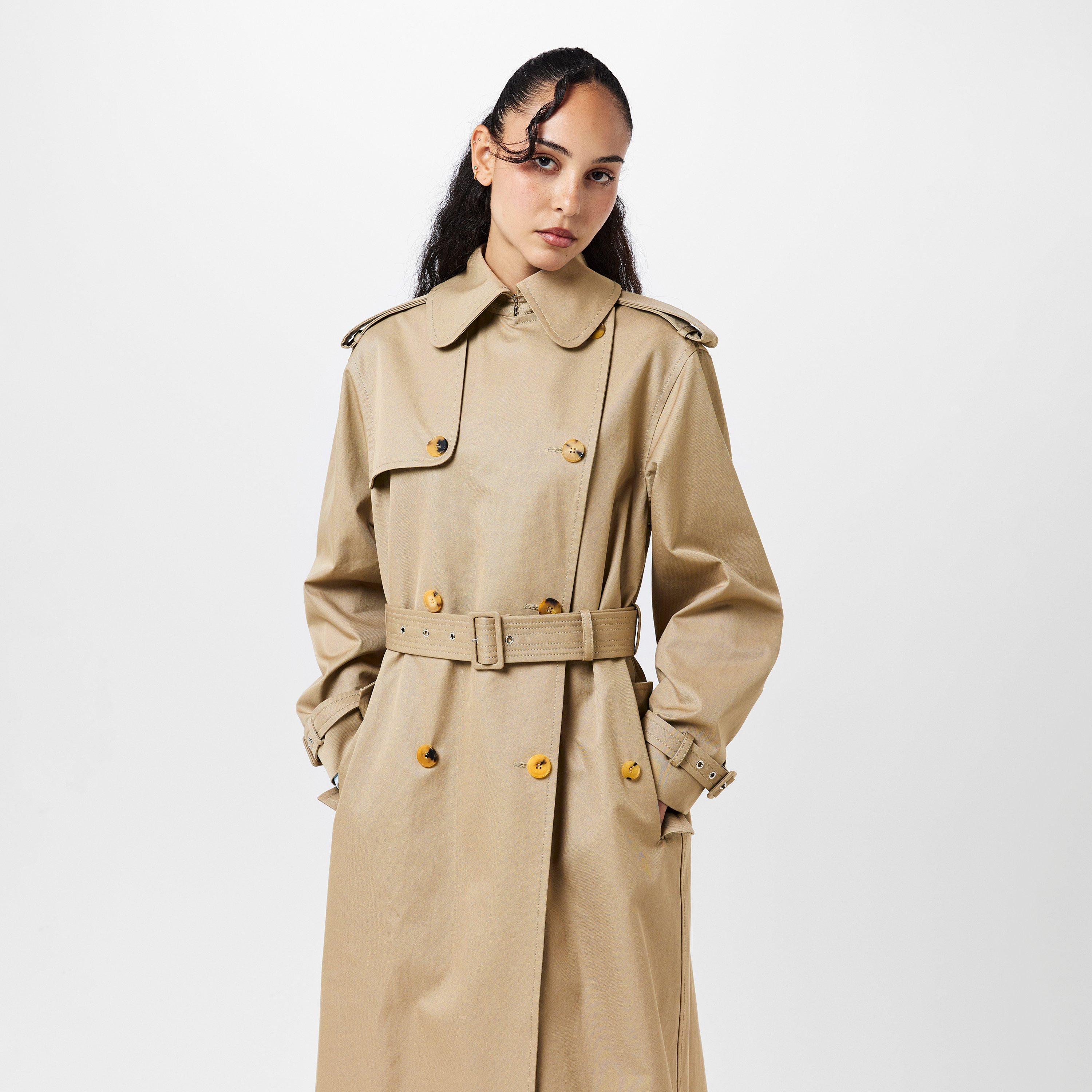 Beige - Alexander McQueen - Women's Alex Trench Coat - 3