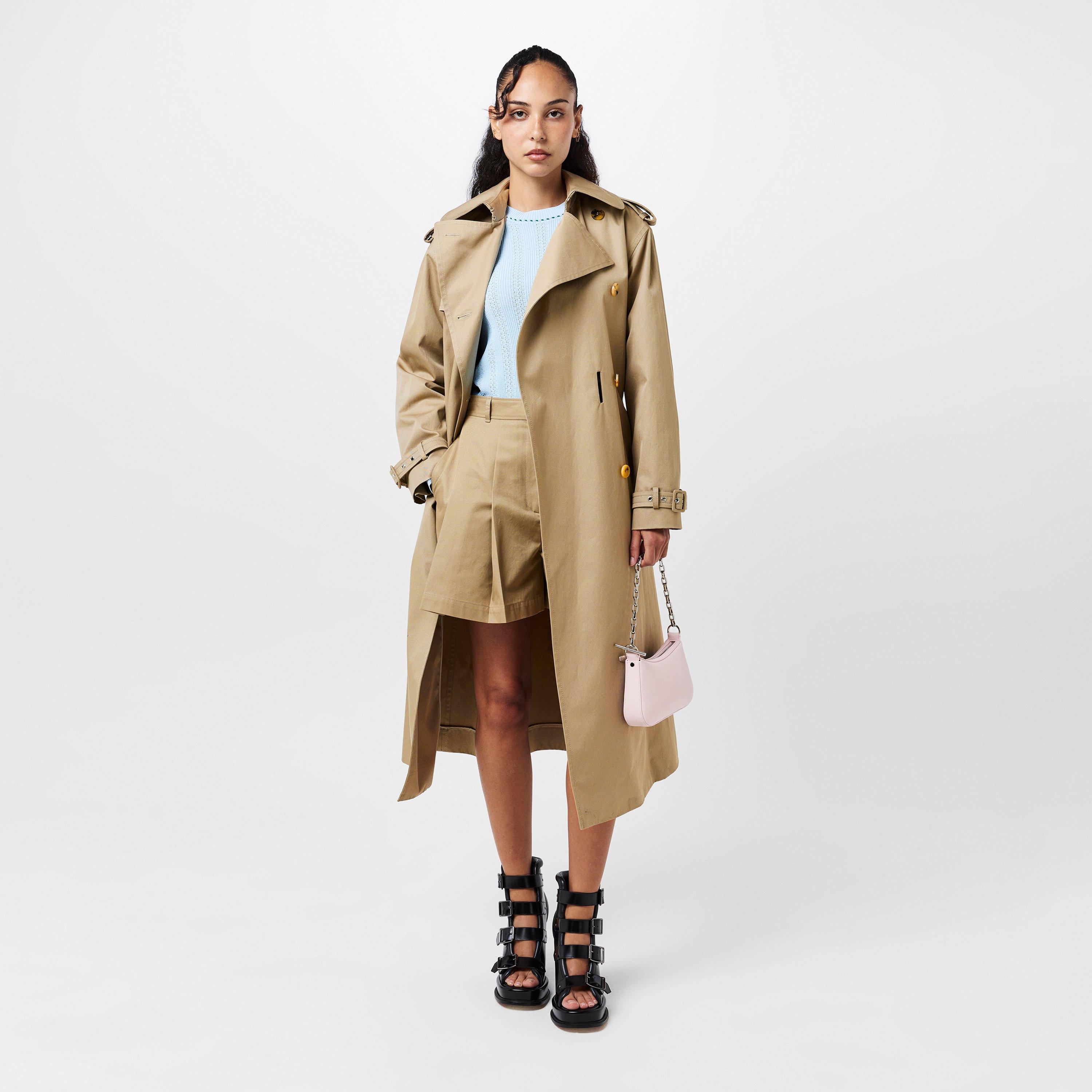 Alexander McQueen Women's Alex Belted Trench Coat | Cruise Fashion