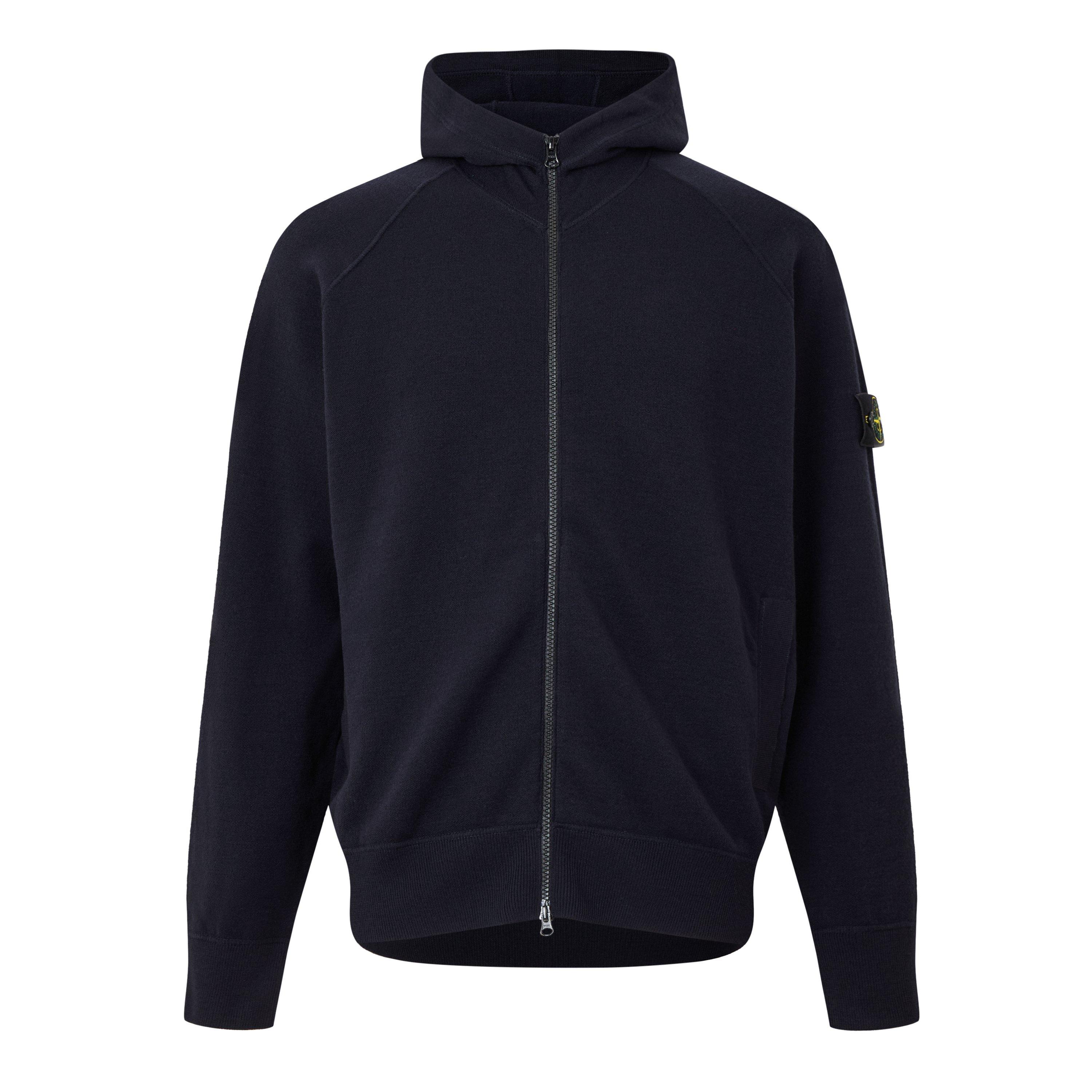 Navy V0020 - Stone Island - Stone Knt Hoody Sn64 - 1