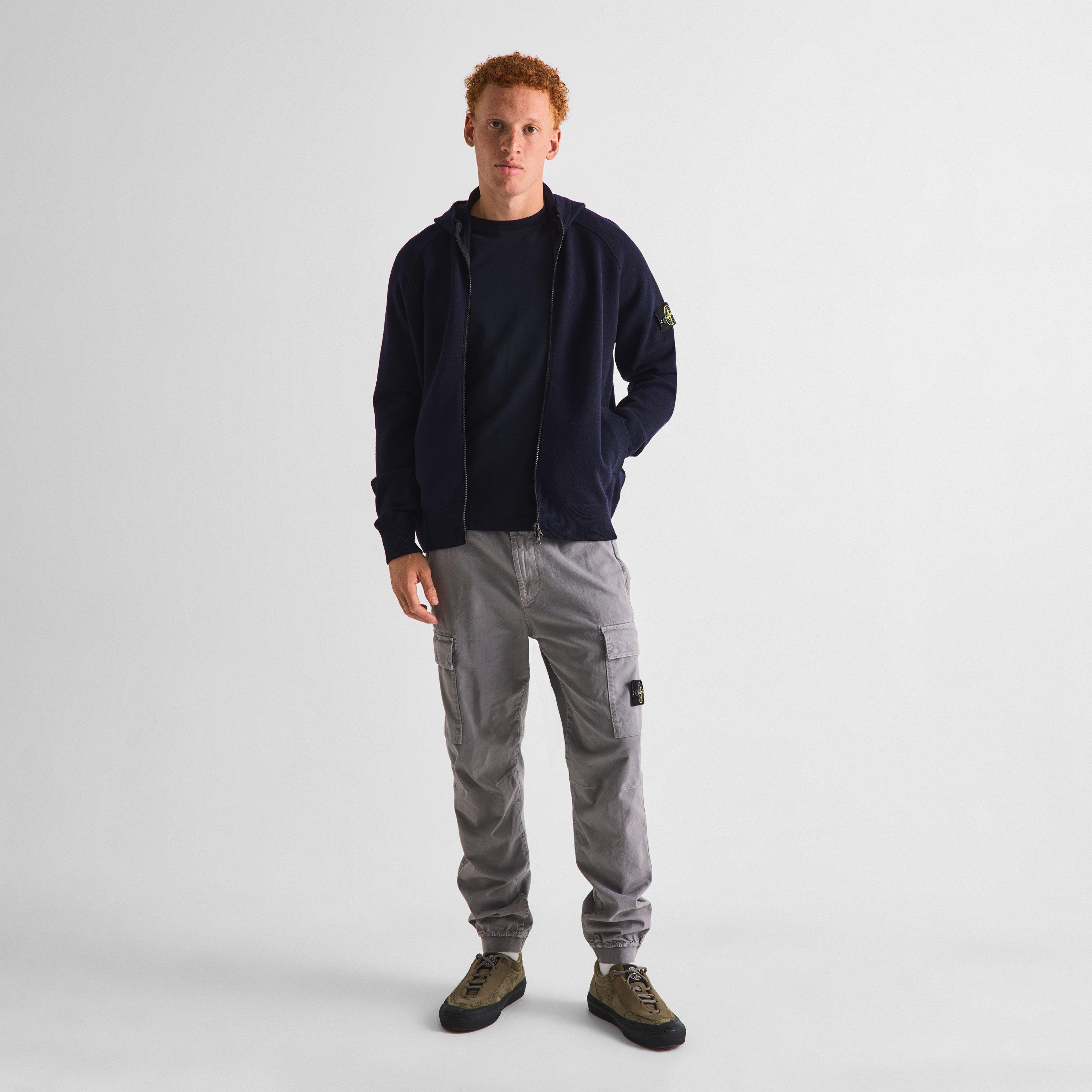 Navy V0020 - Stone Island - Stone Knt Hoody Sn64 - 5