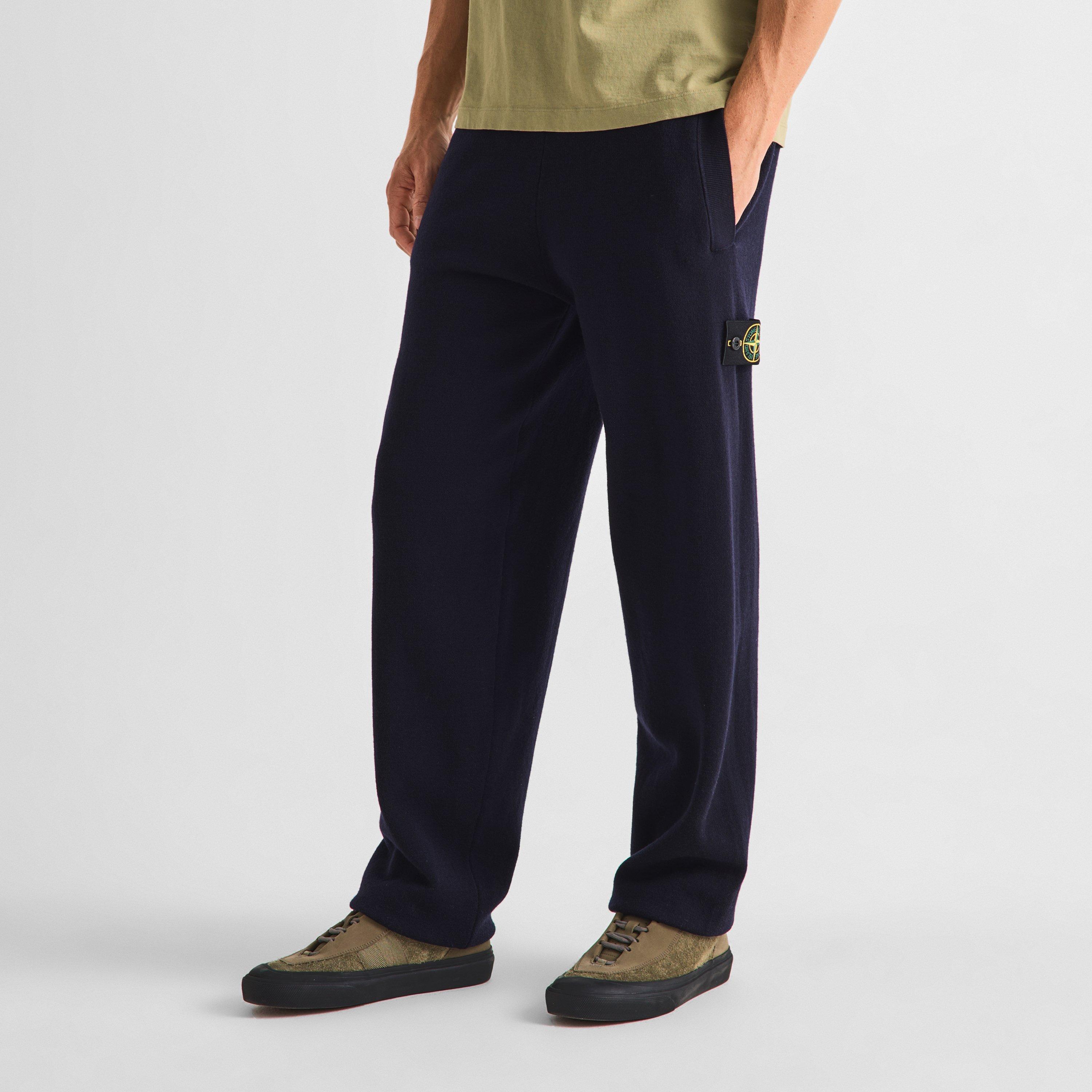 Navy V0020 - Stone Island - Stone Knt Pant Sn64 - 3