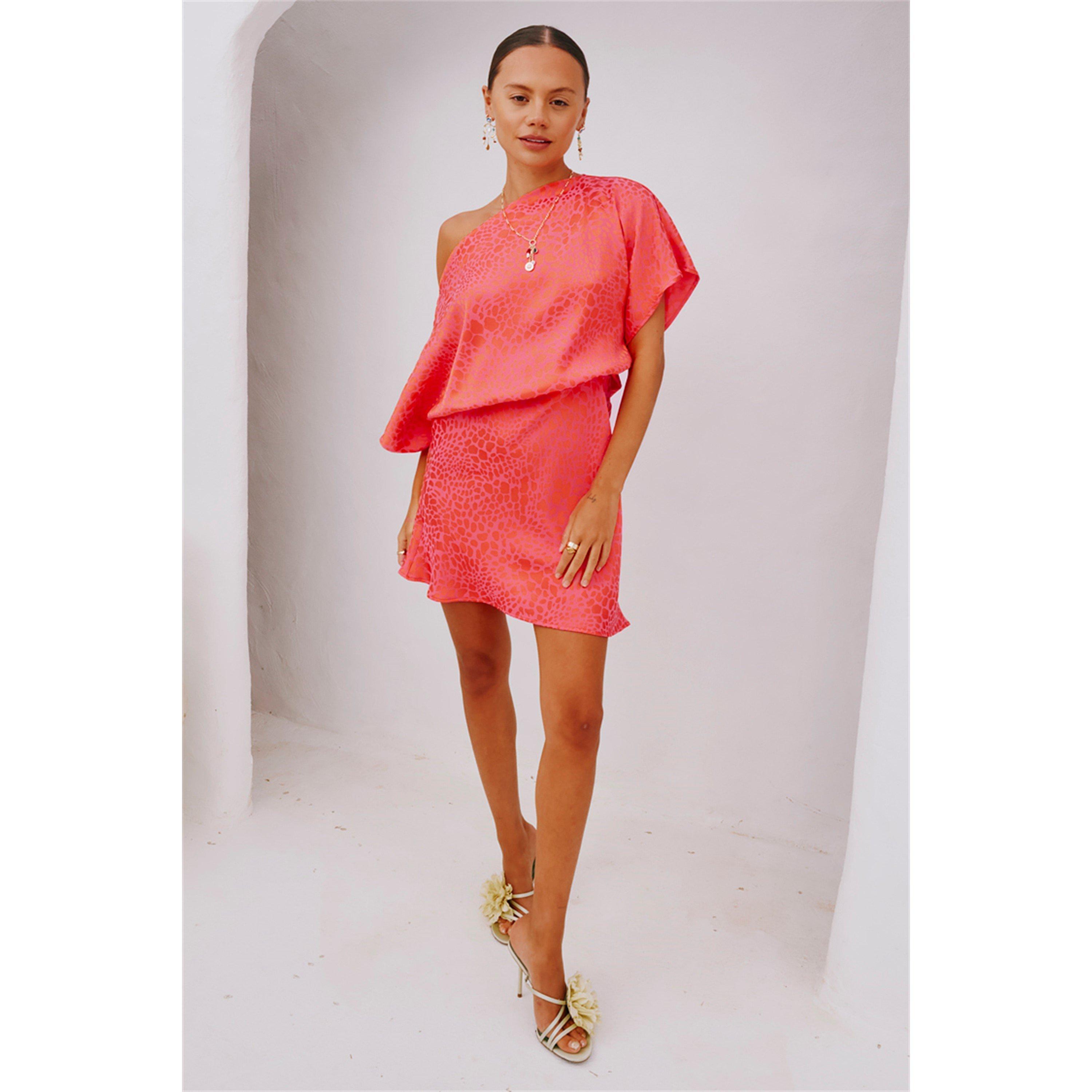 Pink - Never Fully Dressed - Tilly Plisse Mini Dress - 4