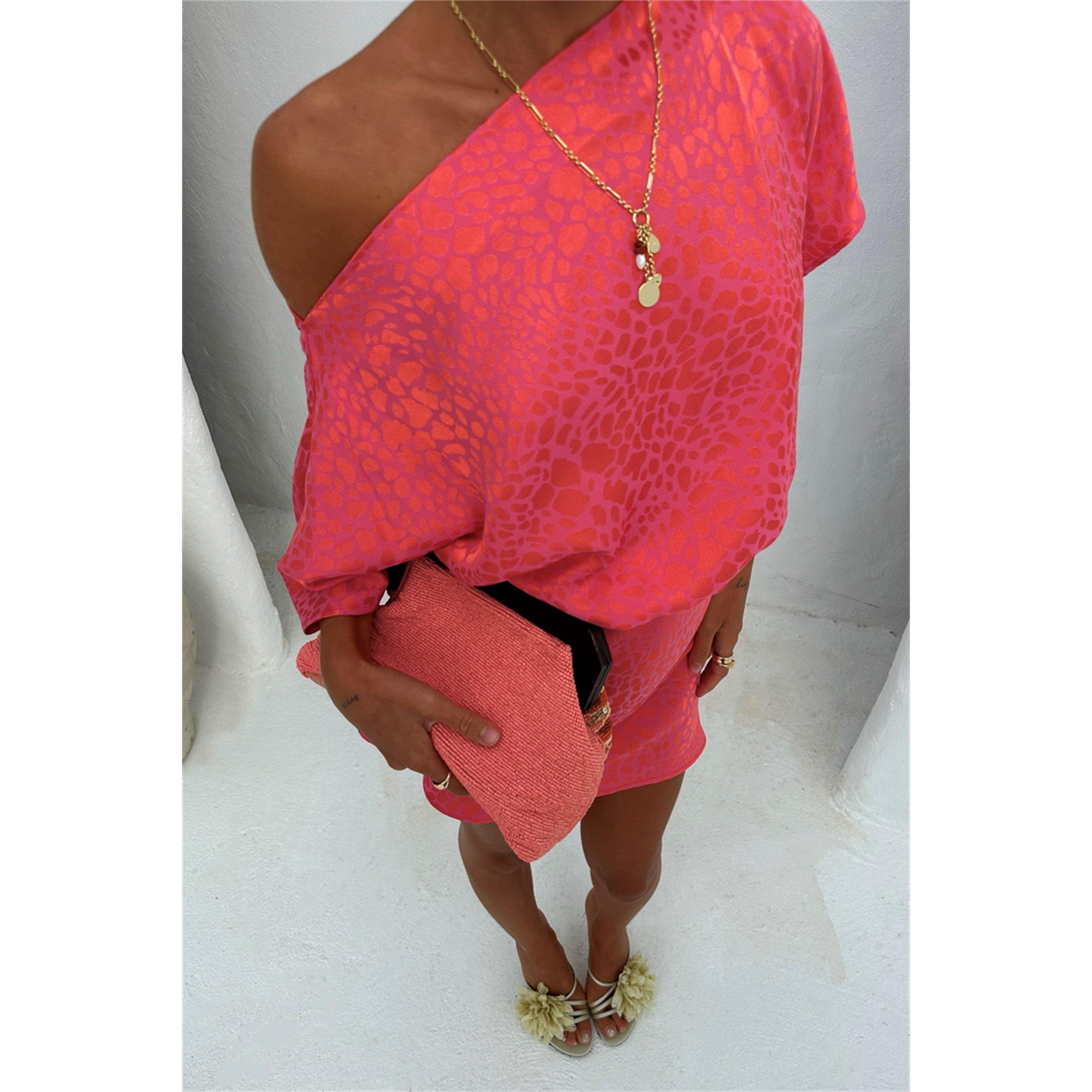 Pink - Never Fully Dressed - Tilly Plisse Mini Dress - 5