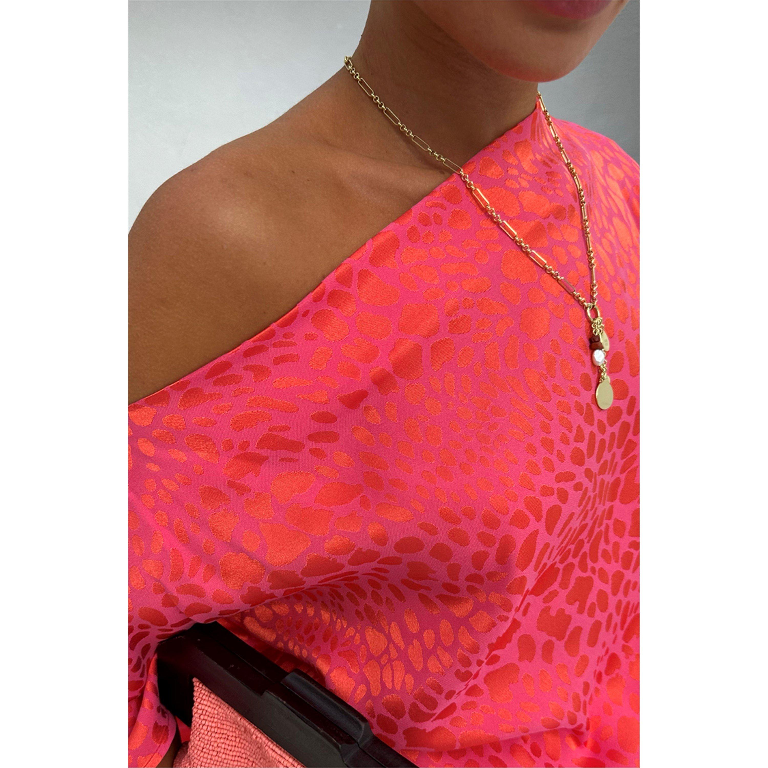 Pink - Never Fully Dressed - Tilly Plisse Mini Dress - 7