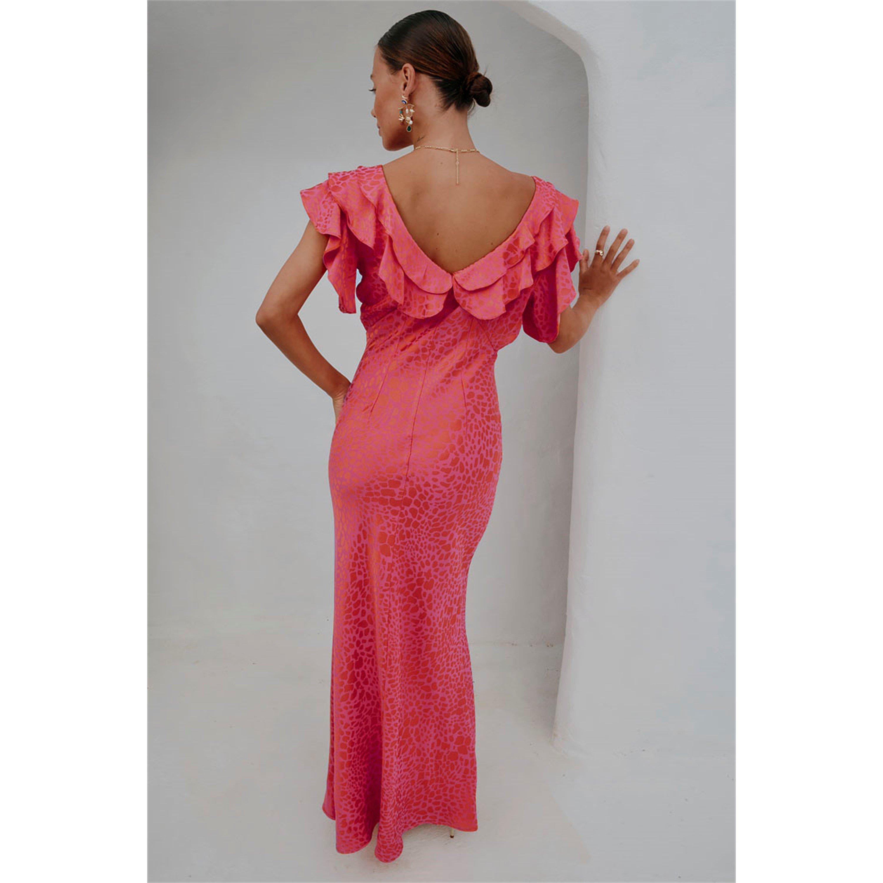 Pink - Never Fully Dressed - Women's Tilda Maxi Dress - 4