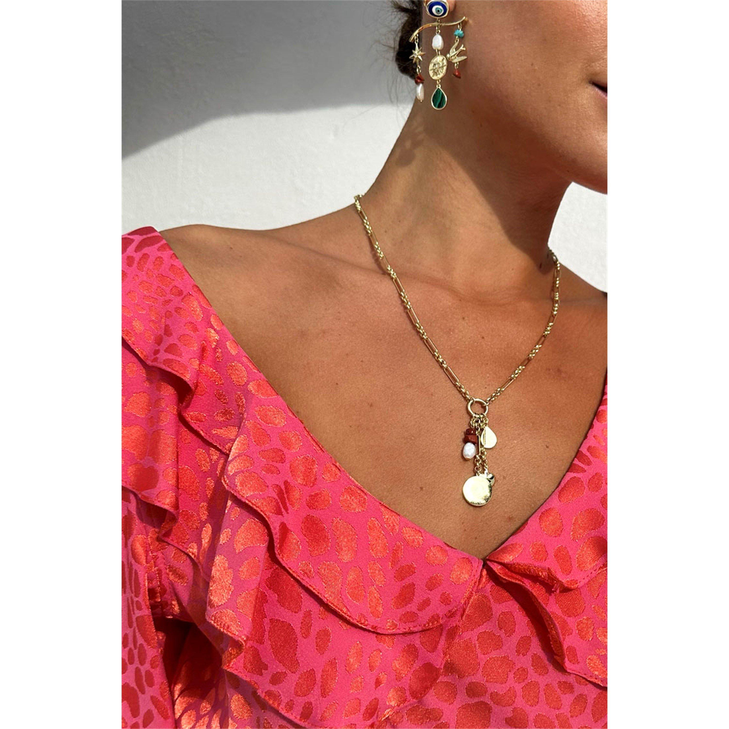 Pink - Never Fully Dressed - Women's Tilda Maxi Dress - 5